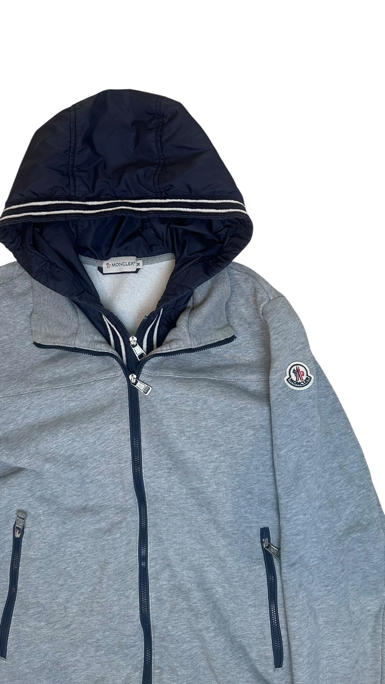 Moncler Maglia Cardigan Grey
