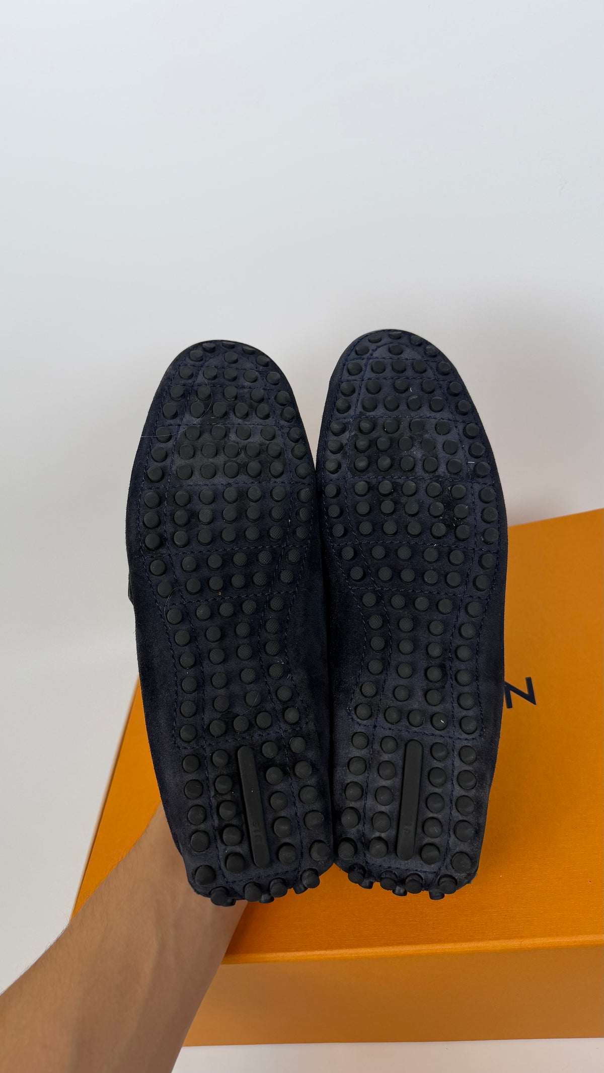 Louis Vuitton Loafers Navy Blue / 41