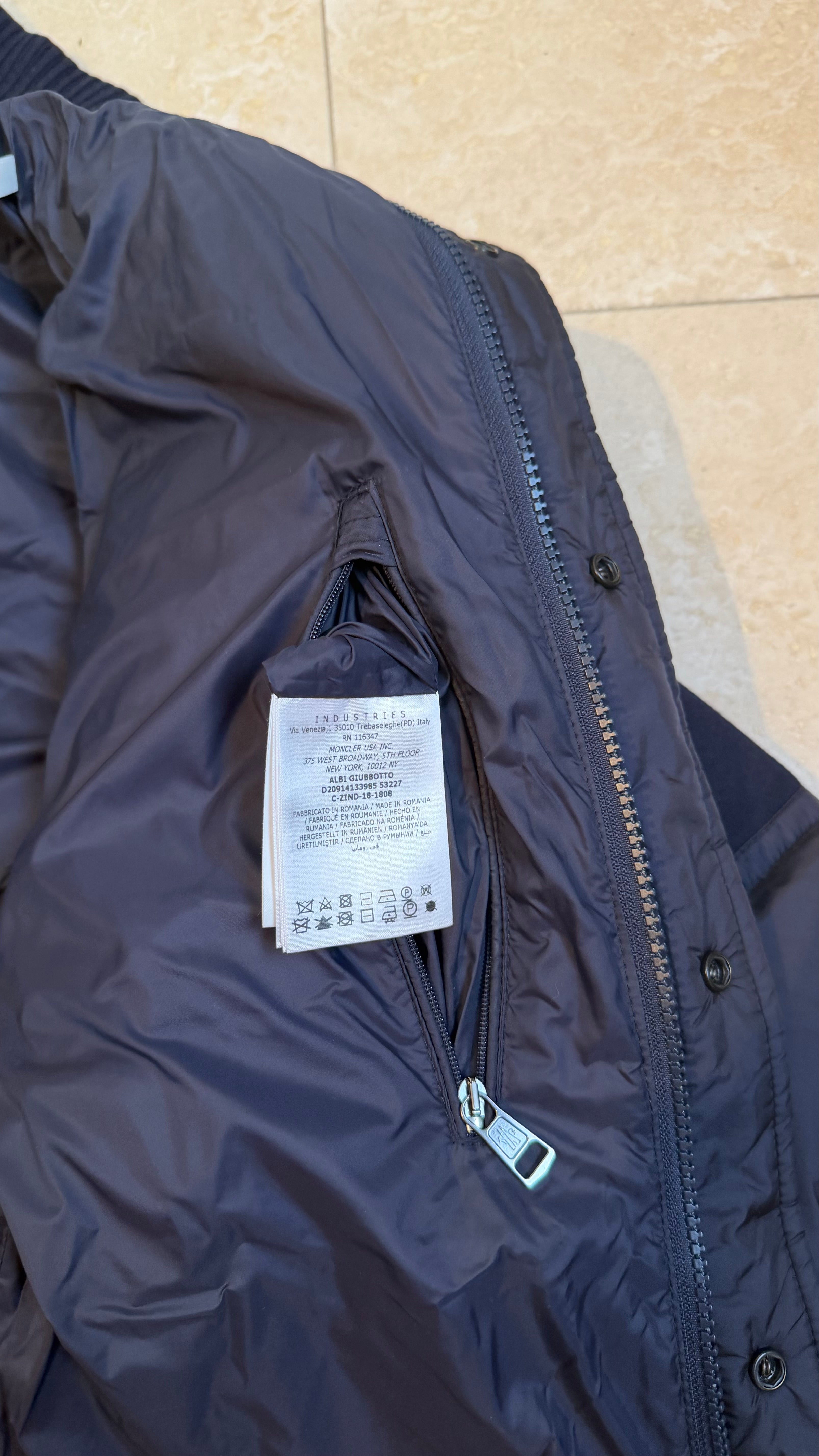 Moncler Albi Black Label Jacket