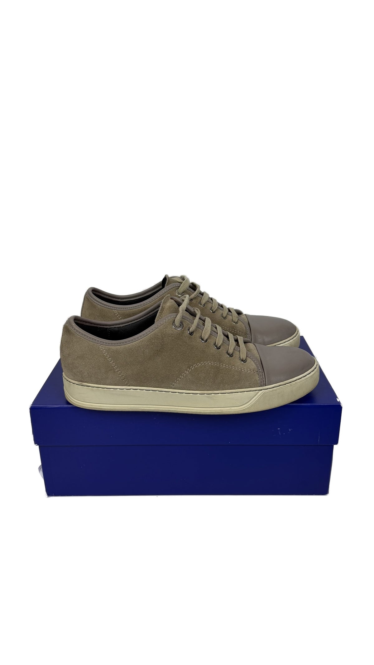 Lanvin Cap Toe Sneakers Begie / 41