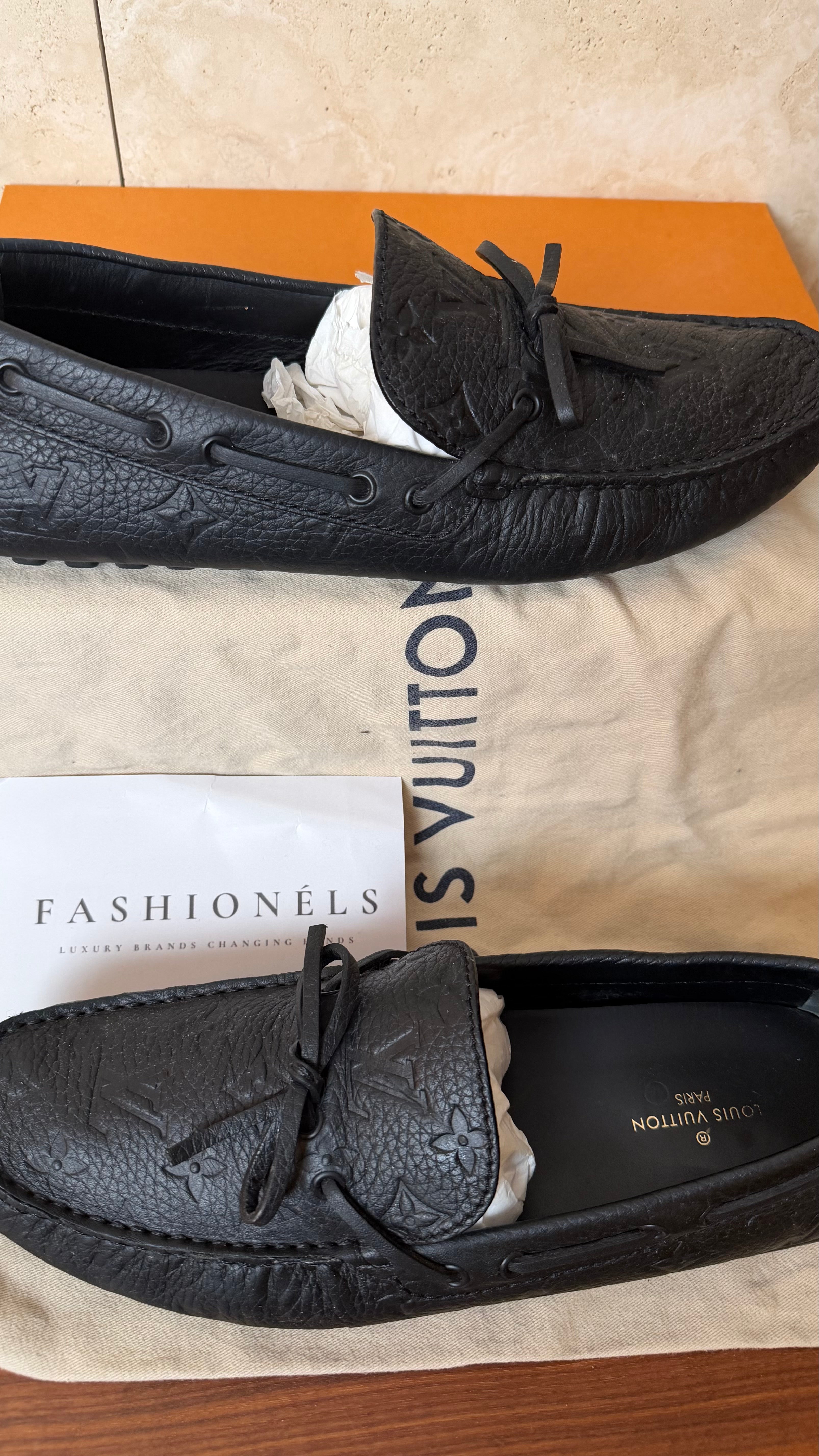 Louis Vuitton Leather Loafers