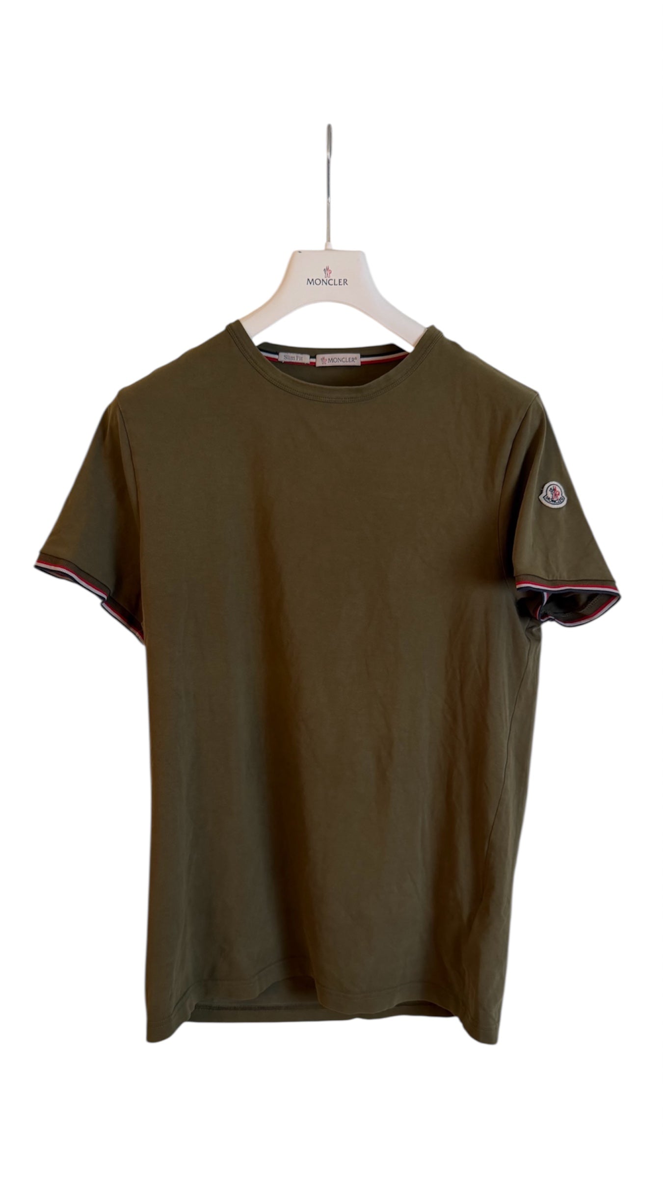 Moncler T-Shirt Olive Green