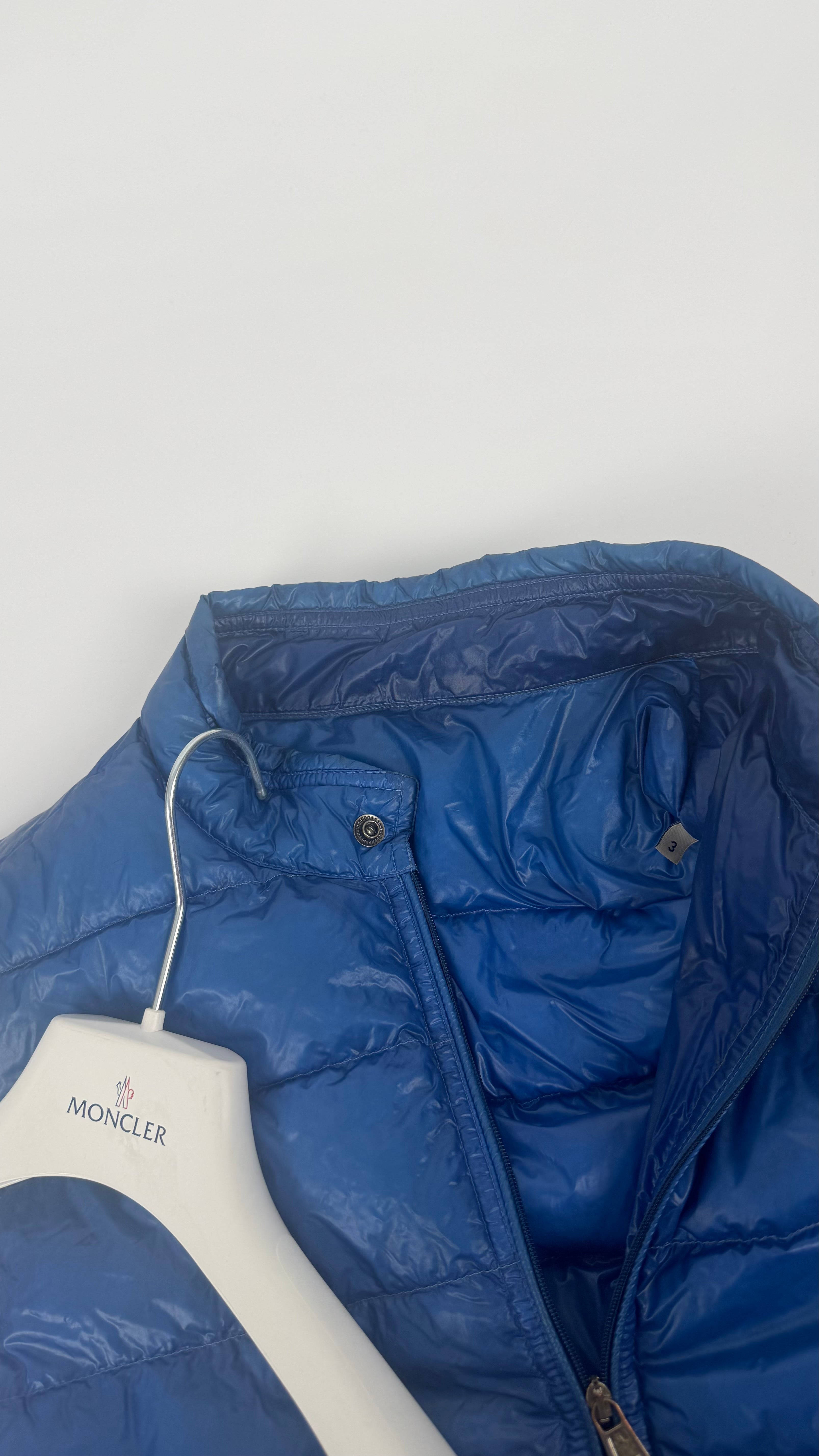 Moncler Gui Vest Royale Blue (M)