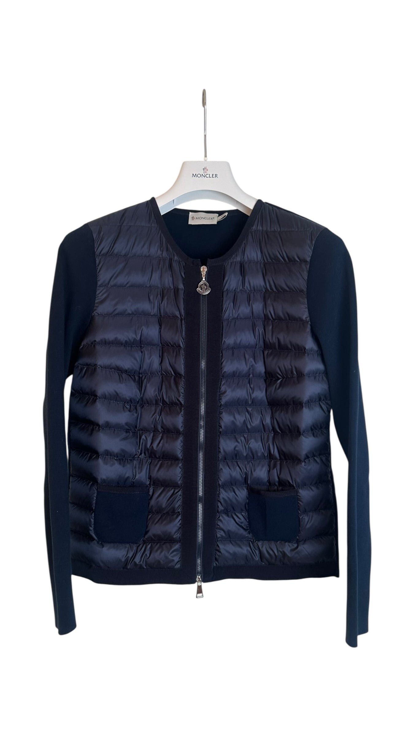 Moncler Cardigan Navy Blue