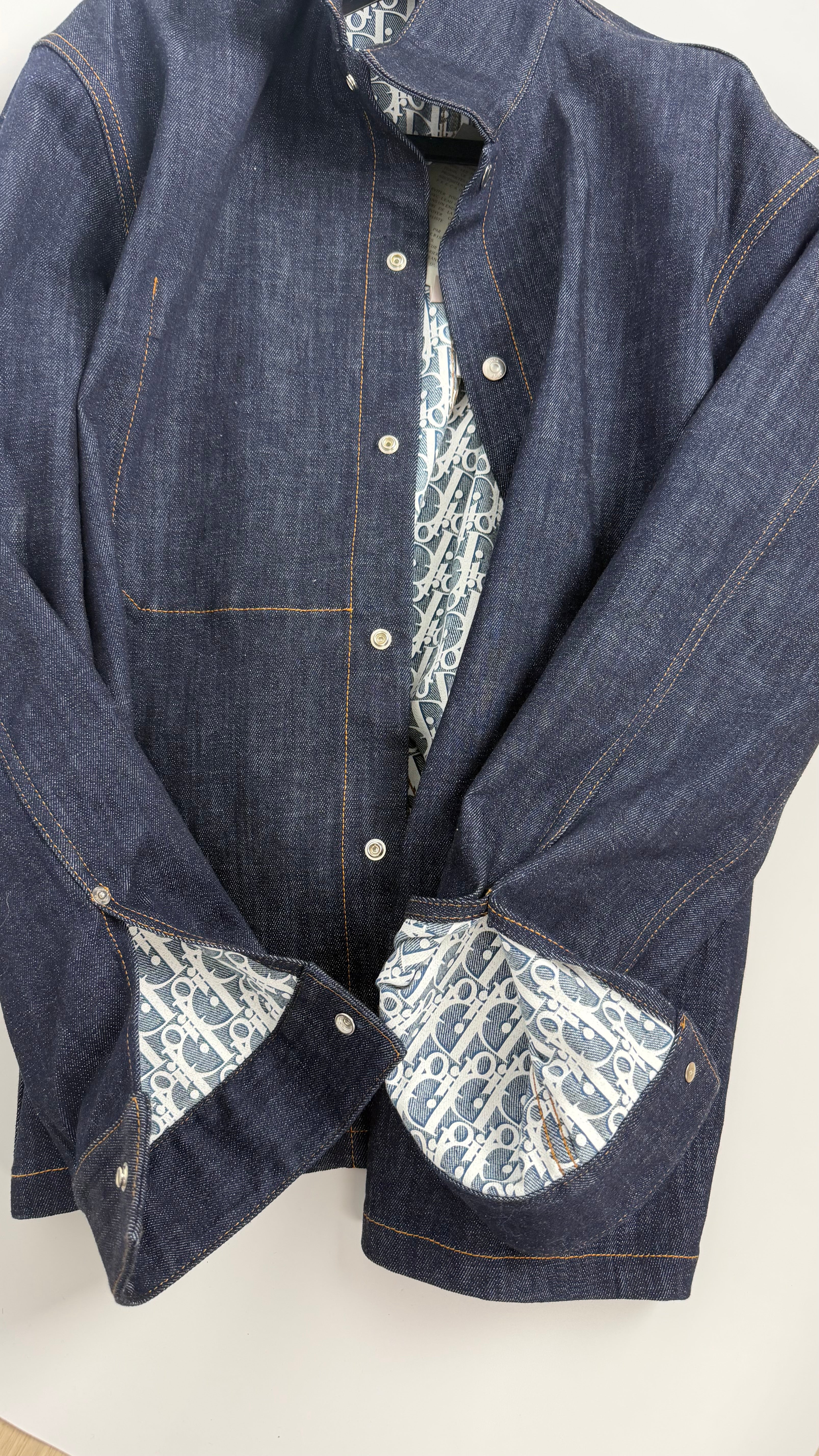 Dior Monogram Jeans Jacket (50)