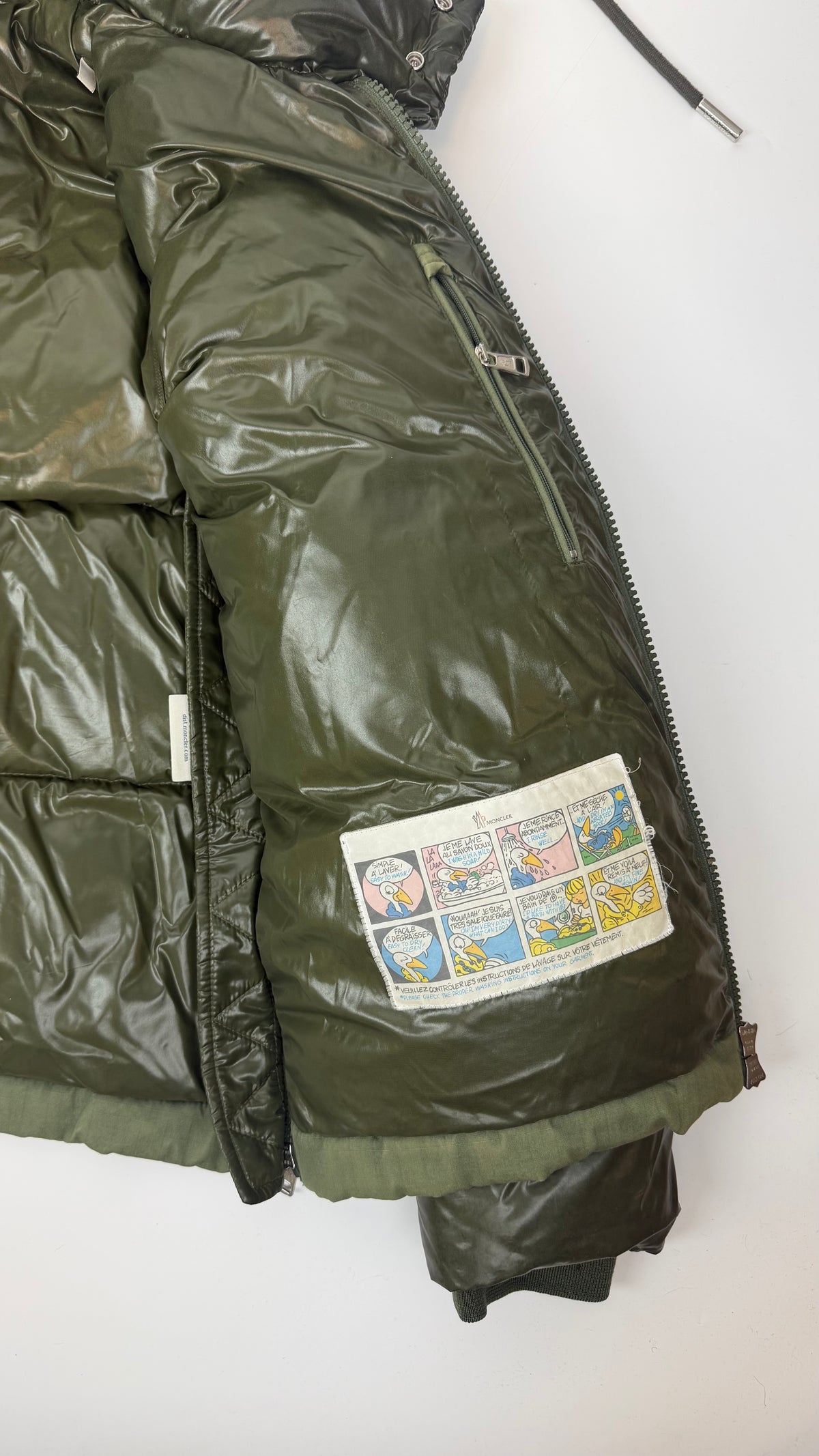 Moncler Hooded Jacket Khaki Green / 2