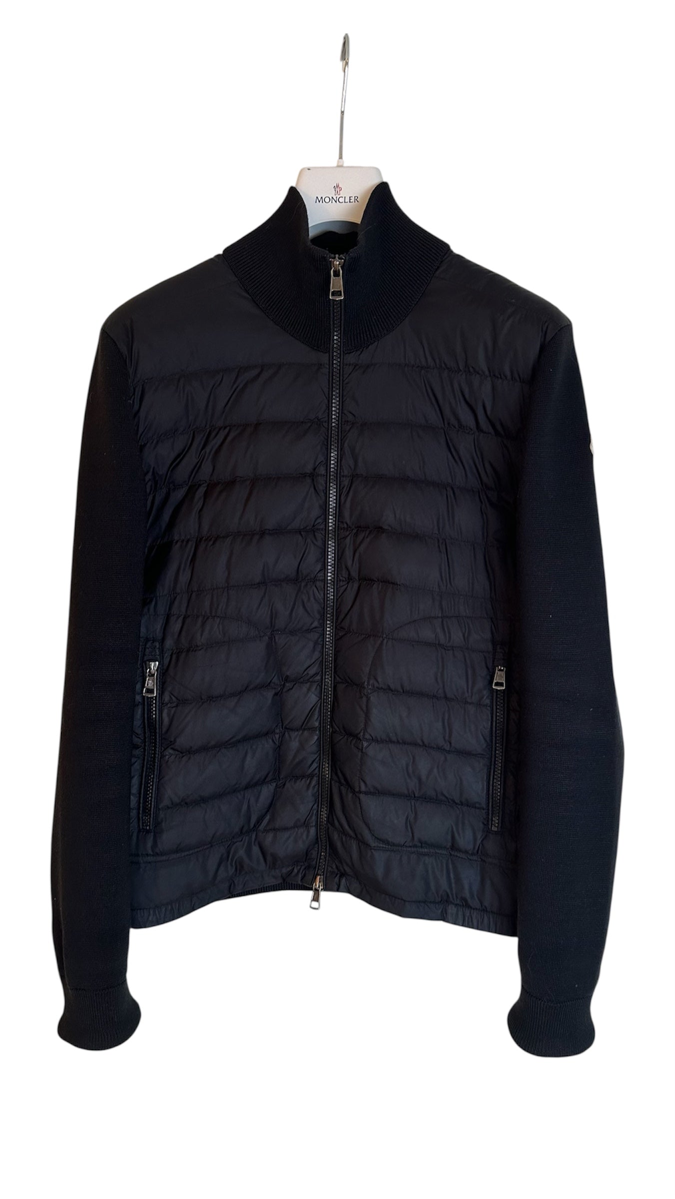 Moncler Tricot Cardigan Black