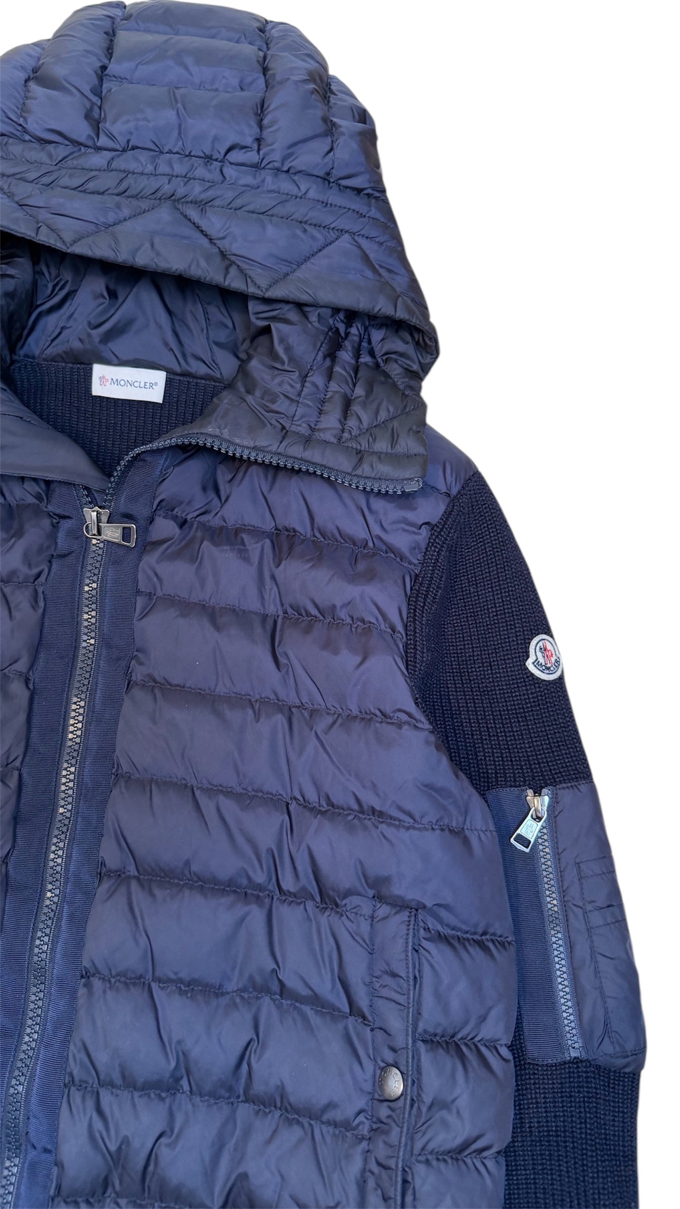 Moncler Tricot Cardigan Hooded