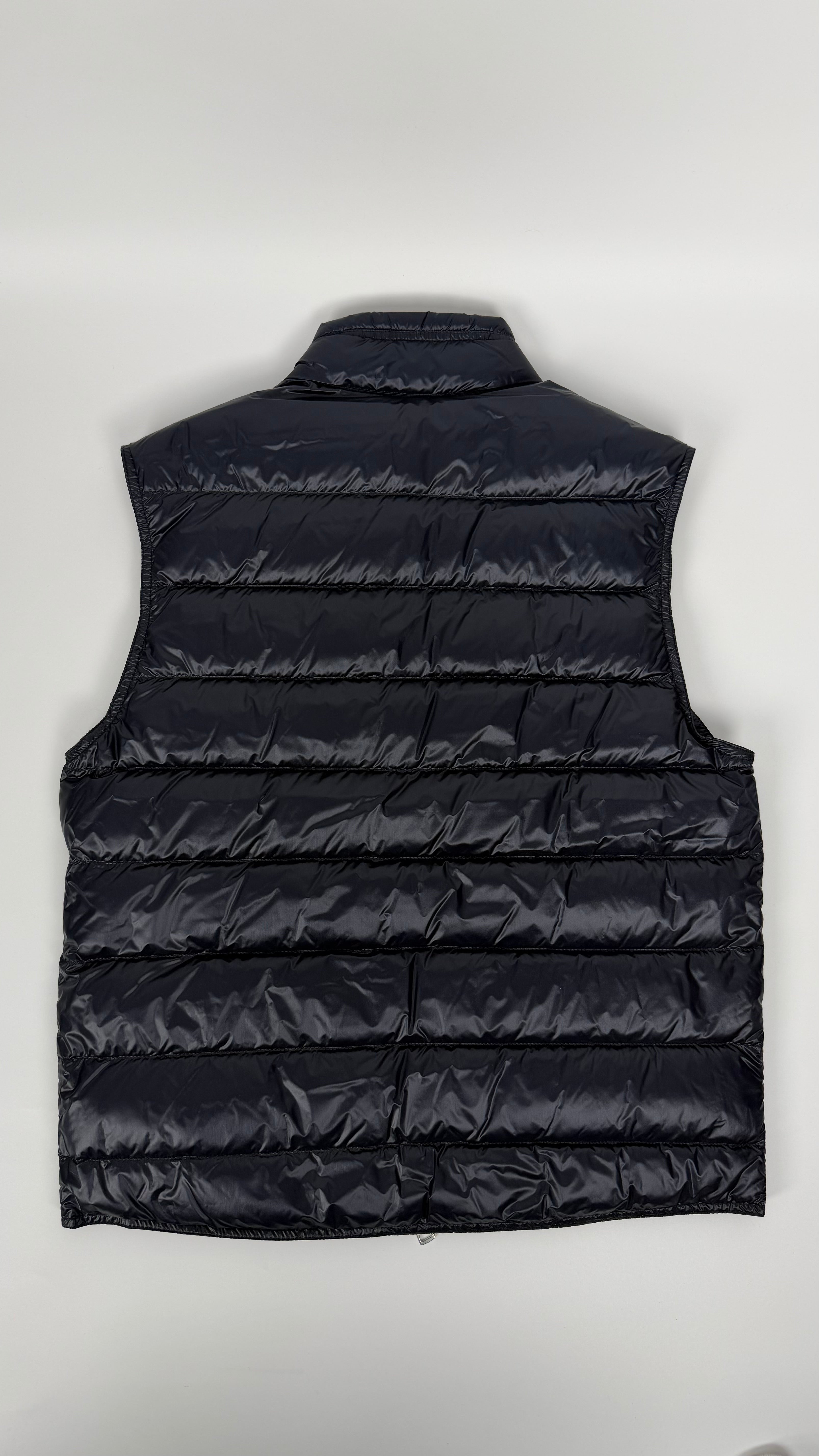 Moncler Gui Vest Navy Blue (S)