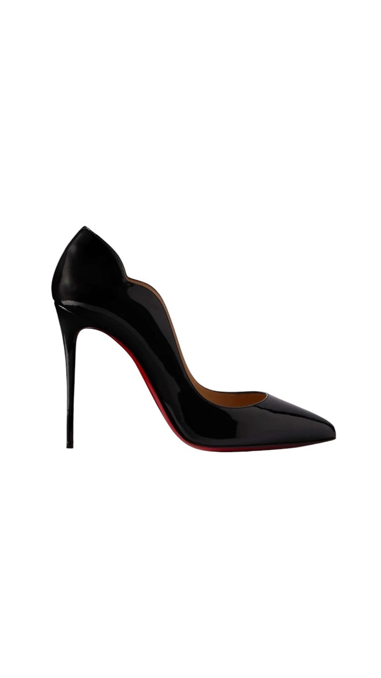 Christian Louboutin Hot Chick Leather Pumps Black
