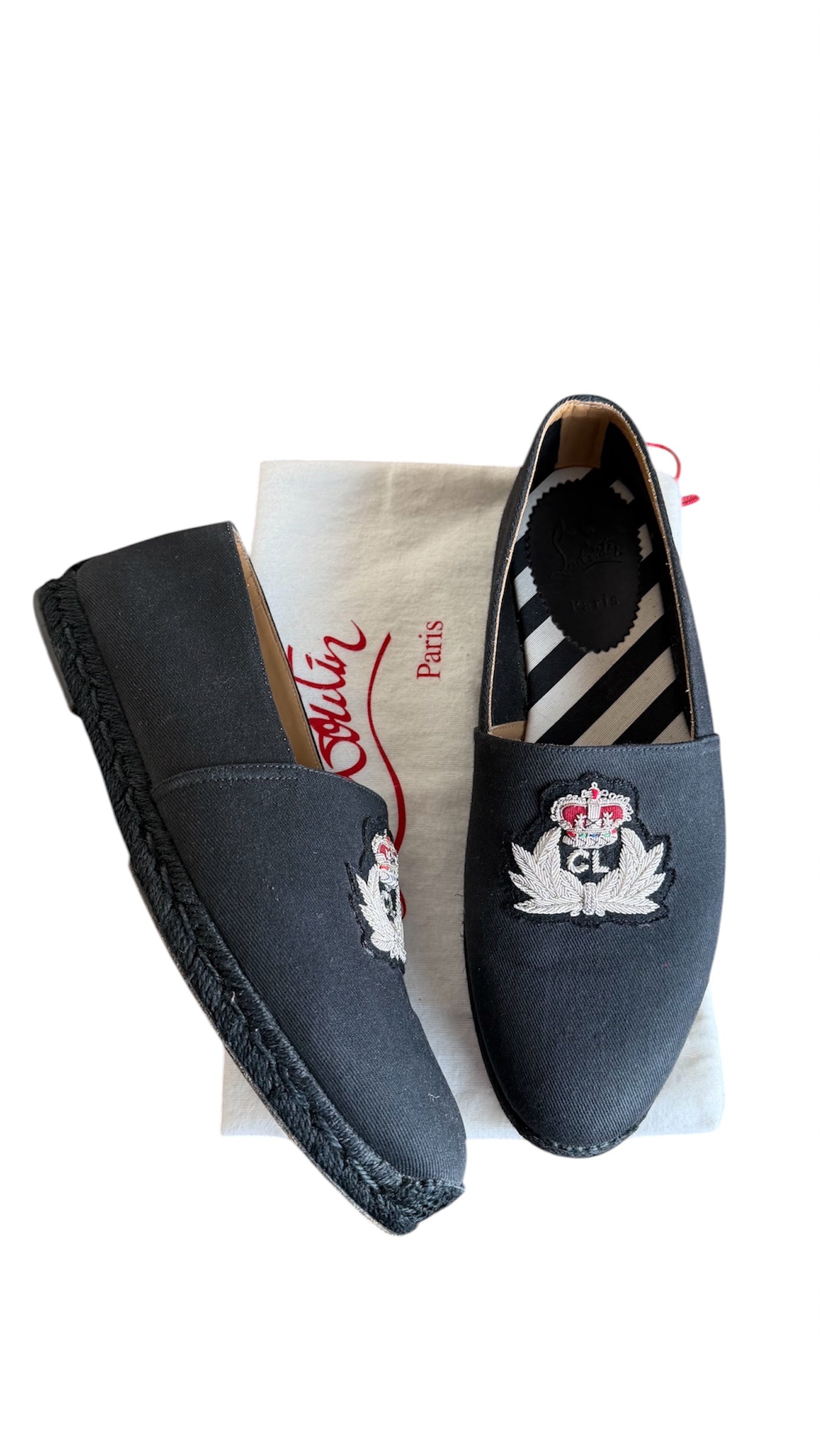 Christian Louboutin Slip On Loafers