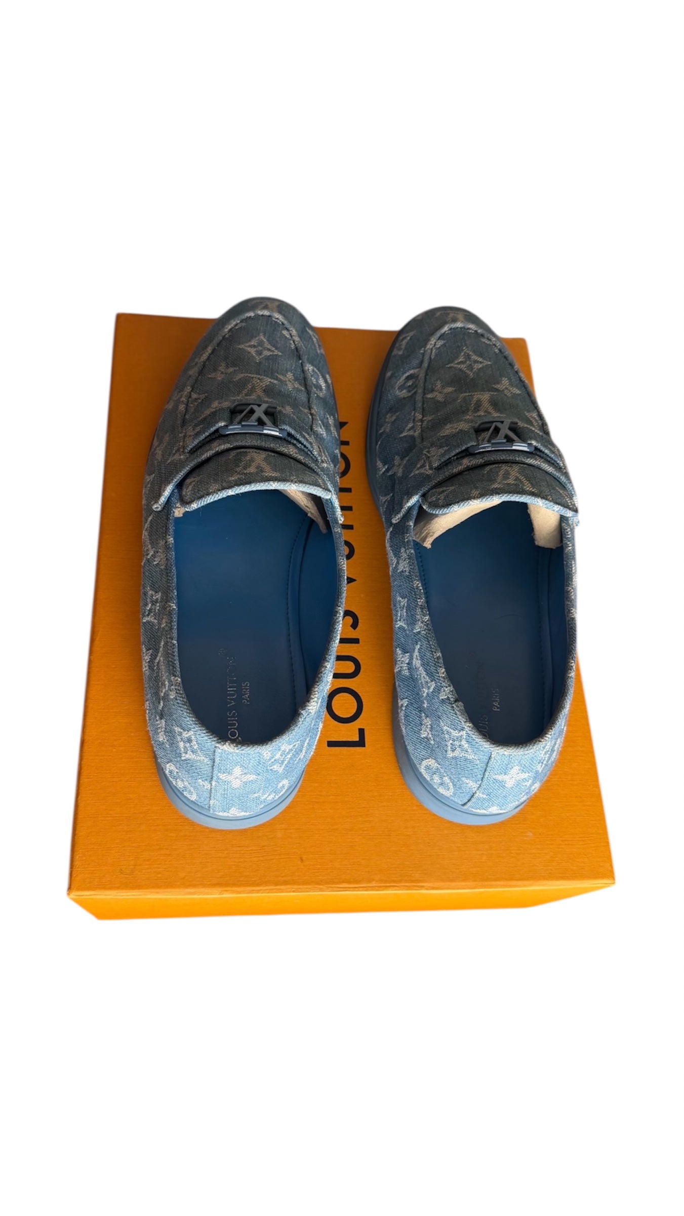 Louis Vuitton Loafers Denim