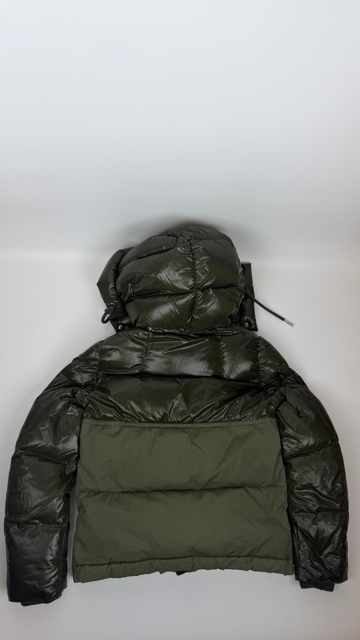 Moncler Hooded Jacket Khaki Green / 2