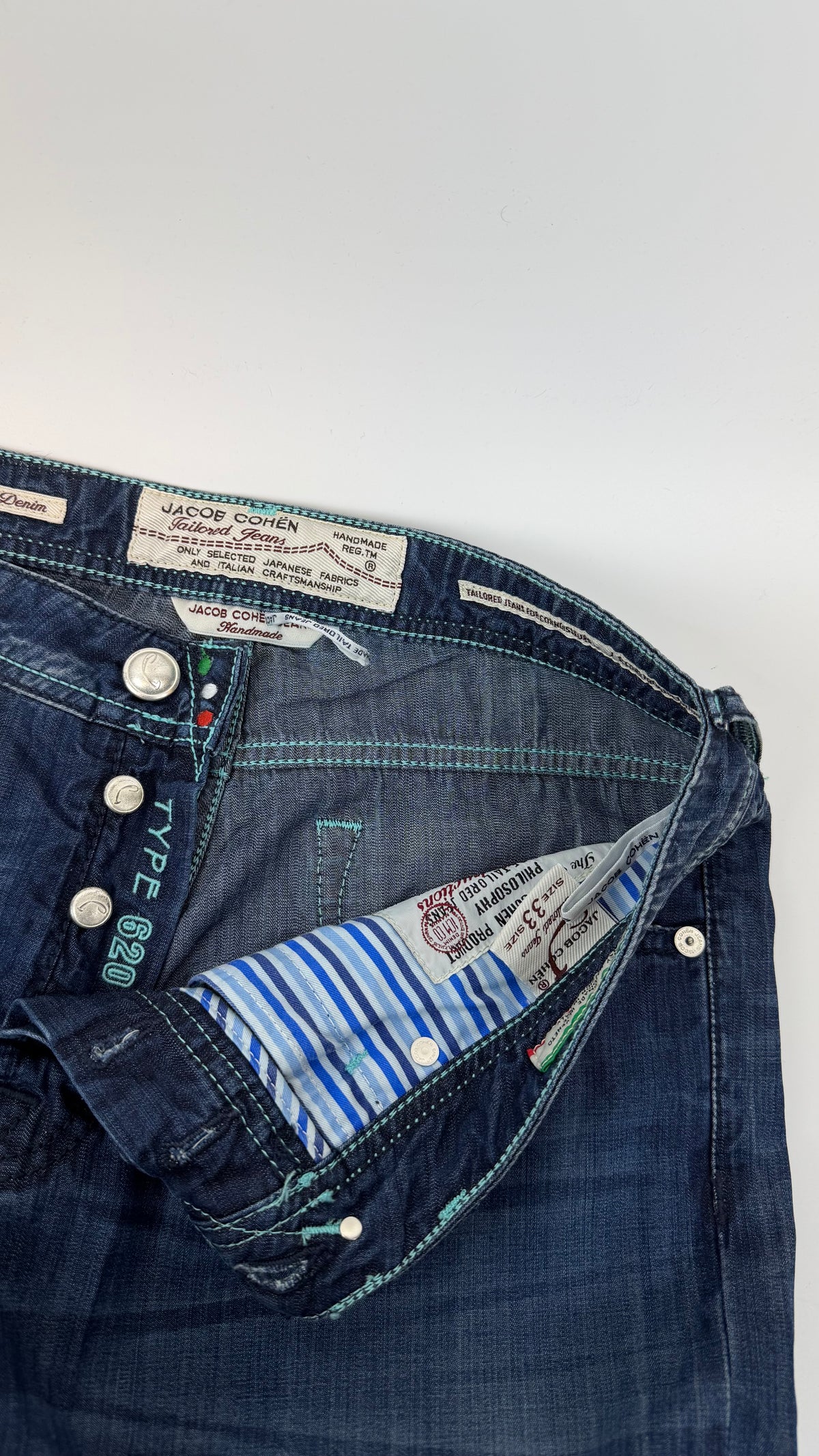 Jacob Cohën 620 Straight (New) / W33