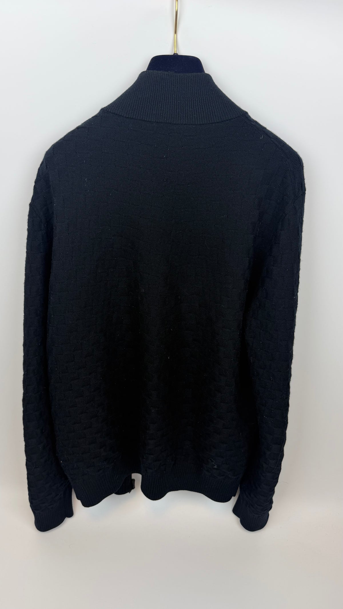 Louis Vuitton Wool Cardigan Black / M