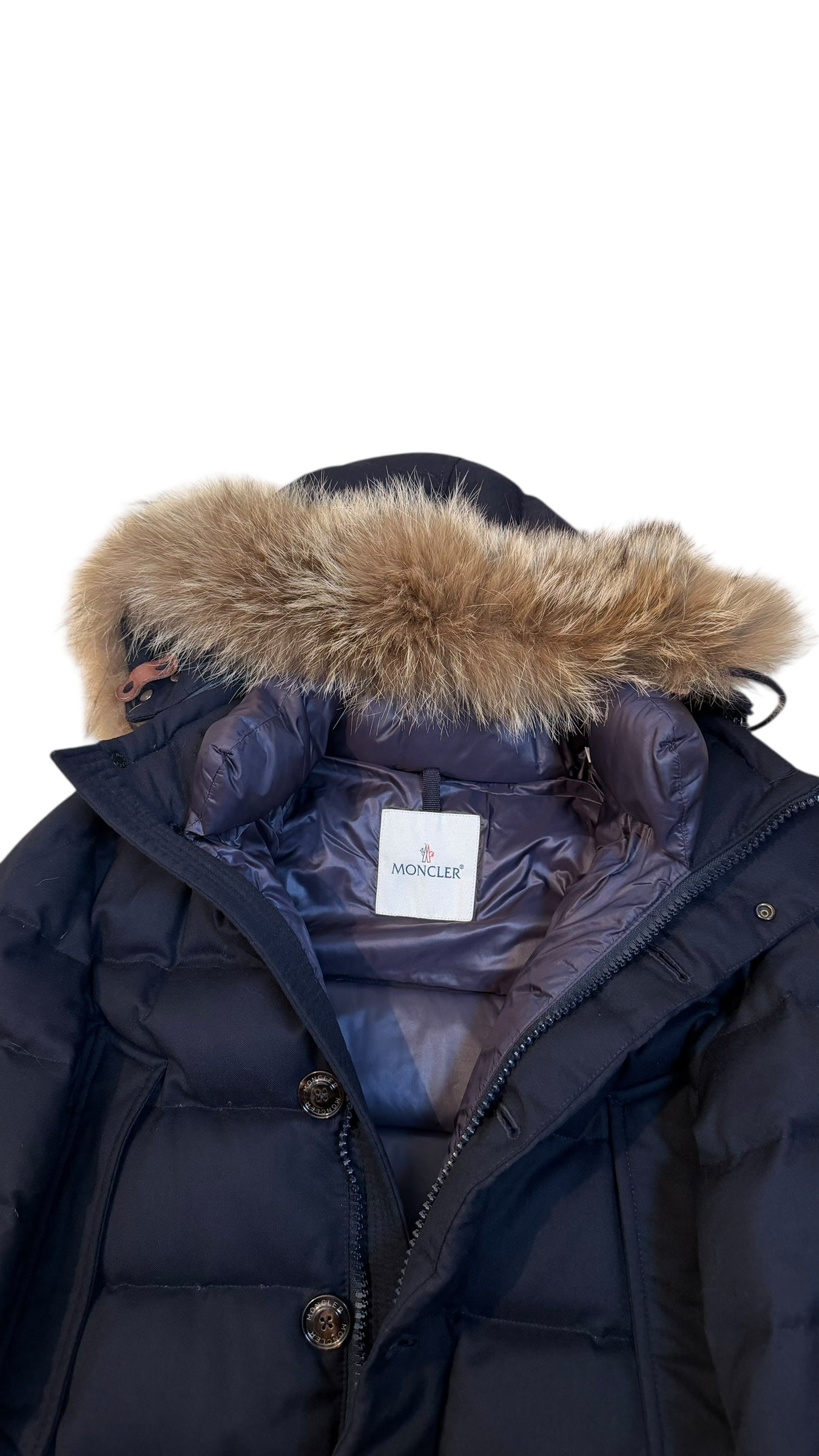 Moncler Rethel Parka Navy Blue