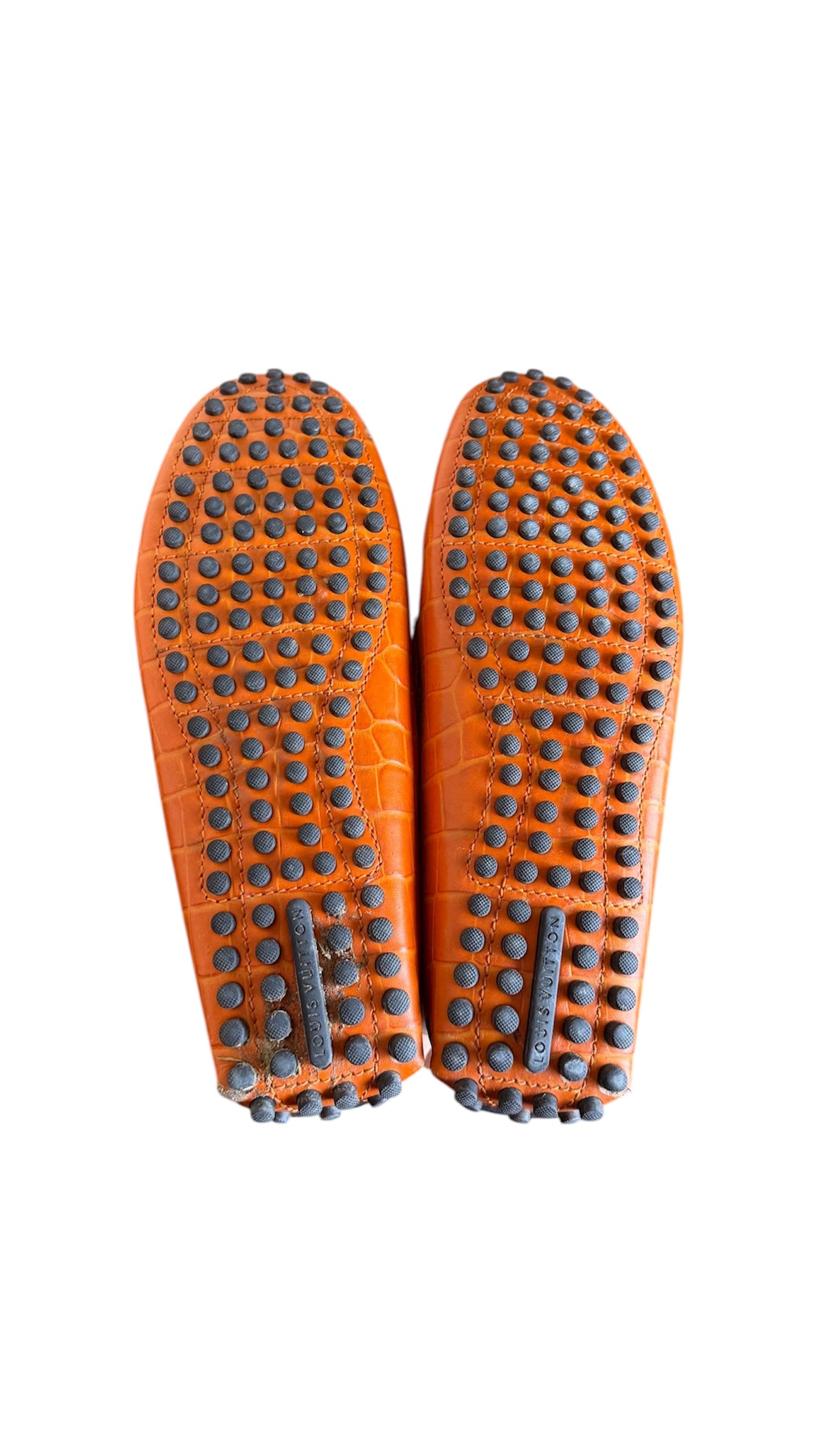 Louis Vuitton Loafers Orange