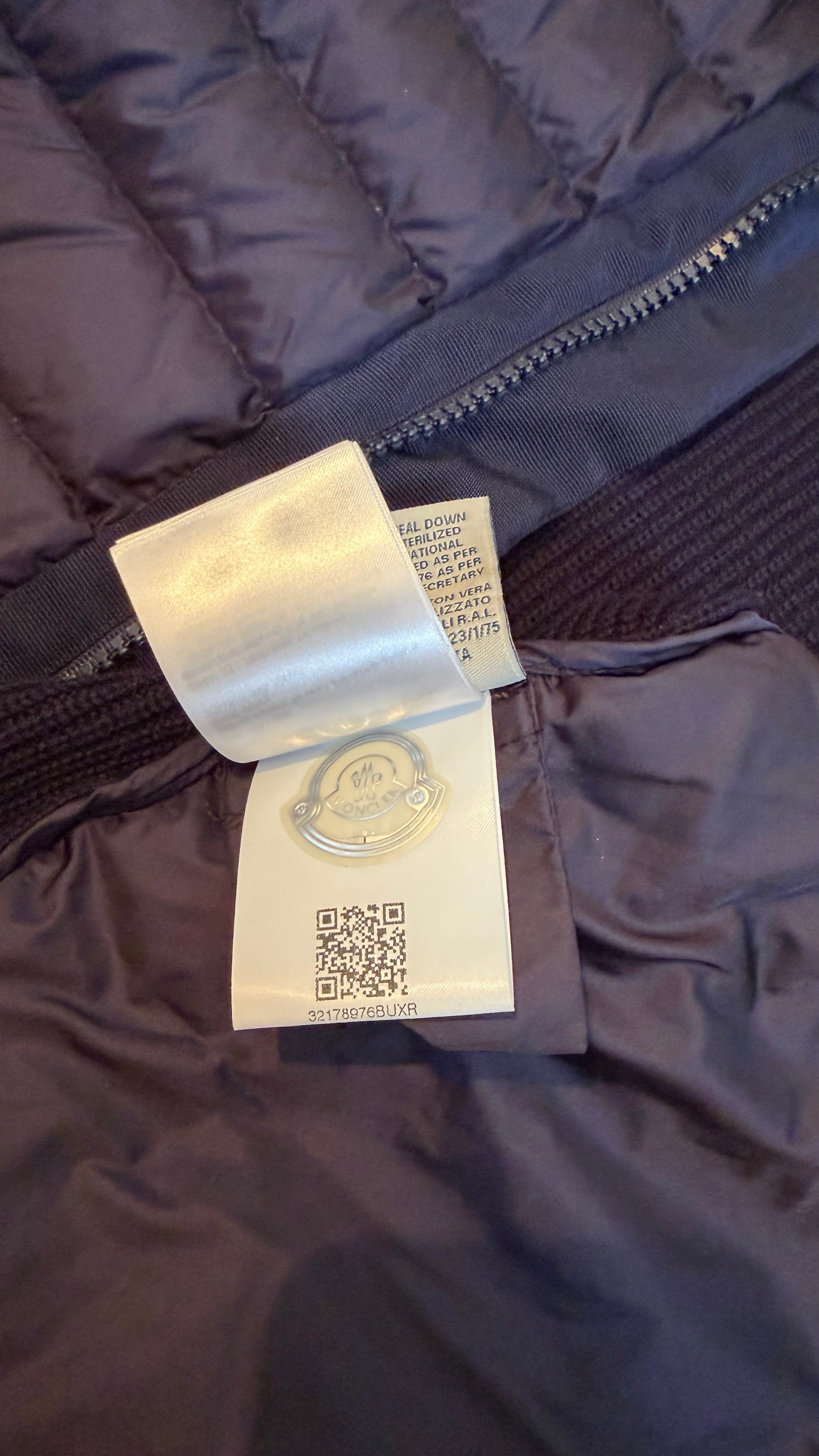 Moncler Tricot Cardigan Navy