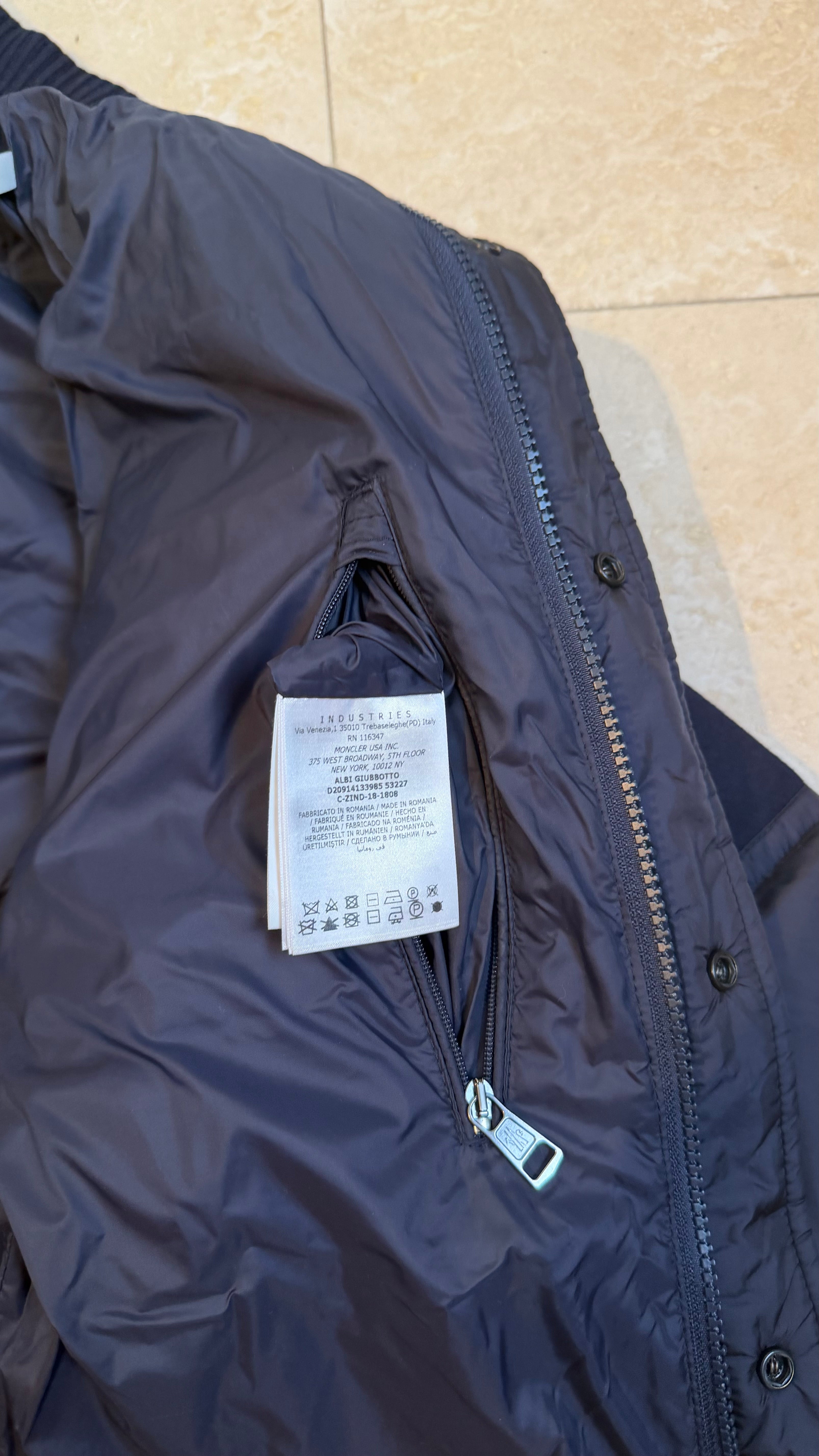 Moncler Albi Black Label Jacket