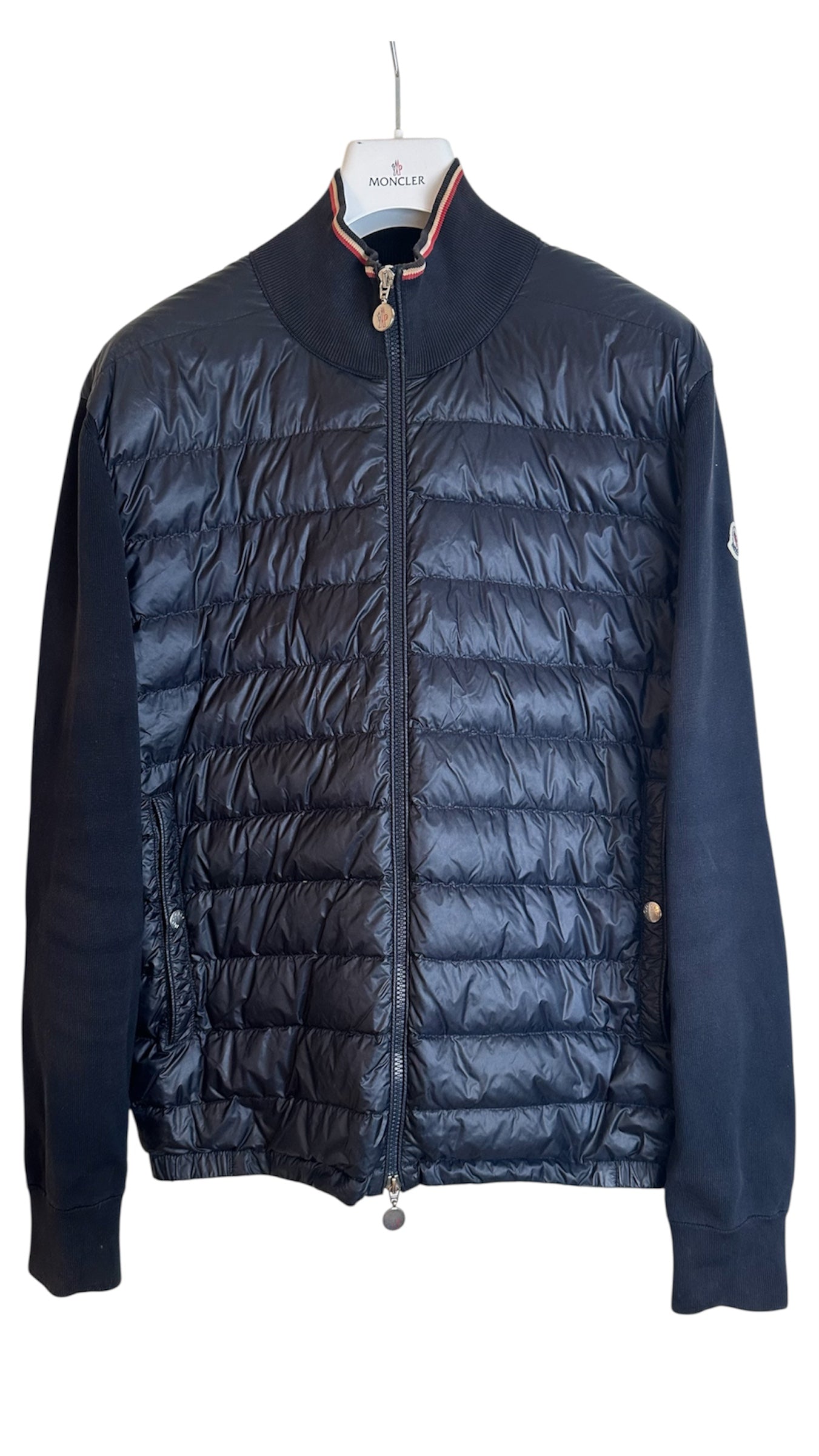 Moncler Cardigan Navy Blue