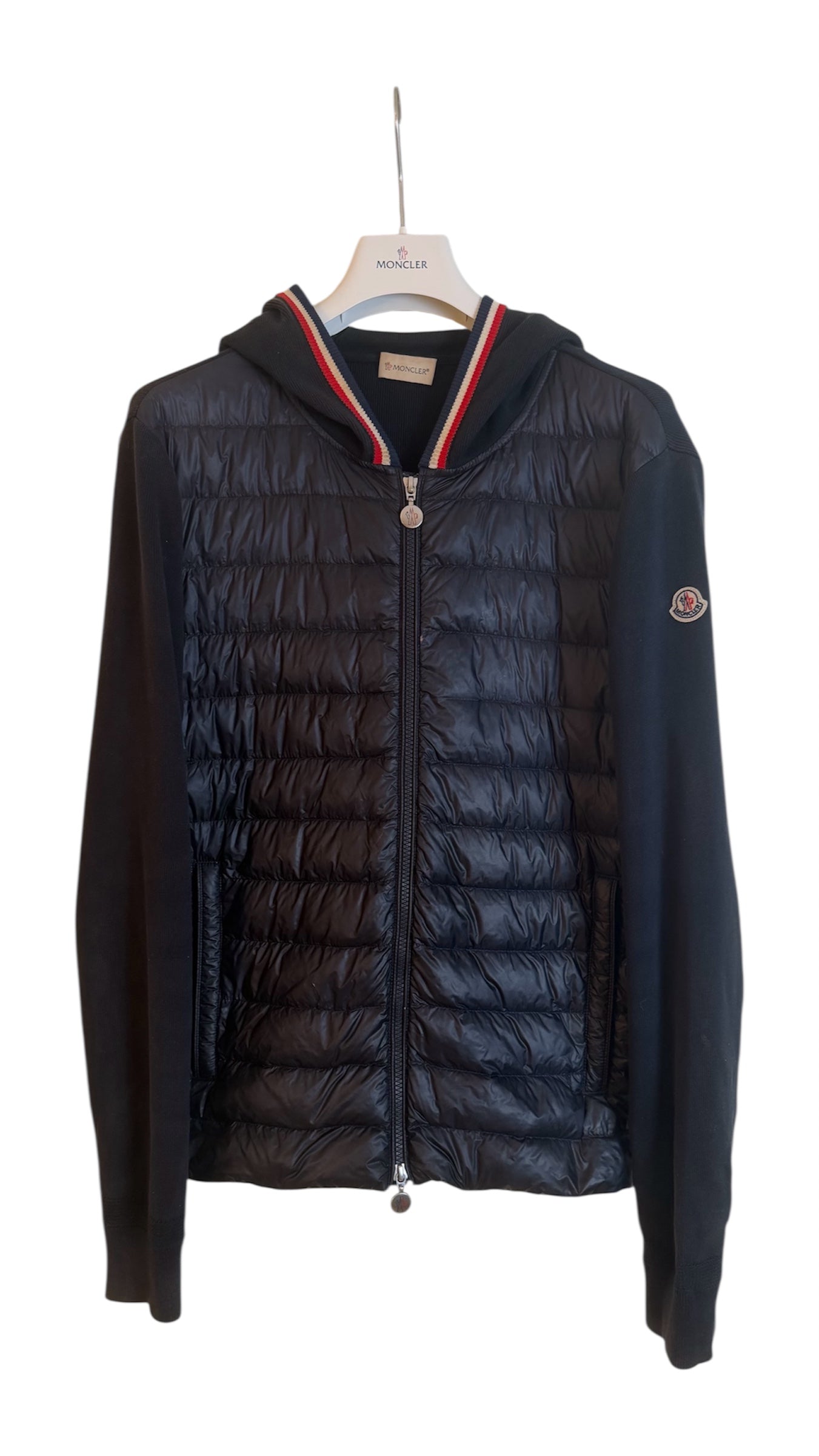 Moncler Cardigan Navy Blue