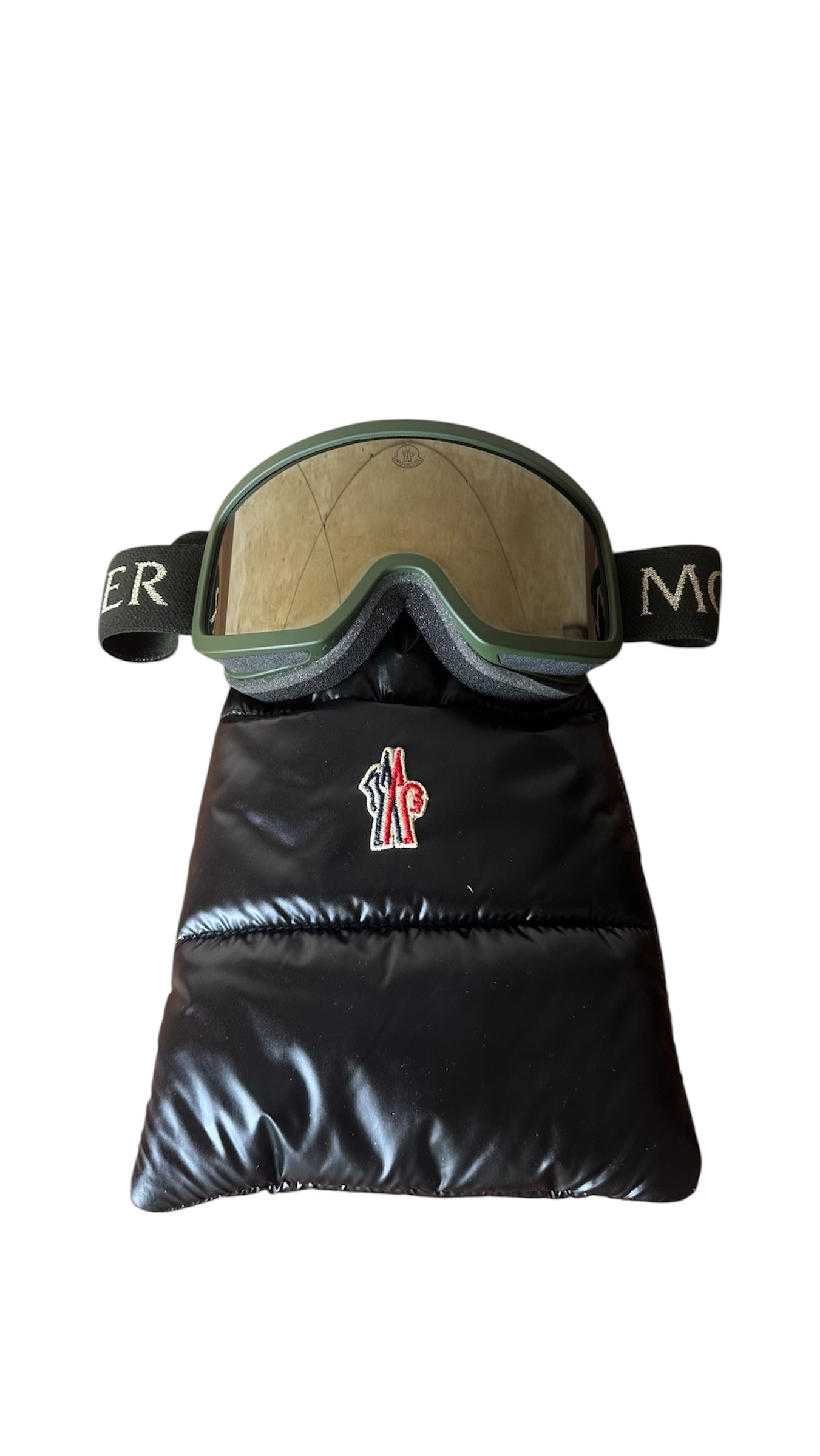 Moncler Ski Glasses Khaki Green
