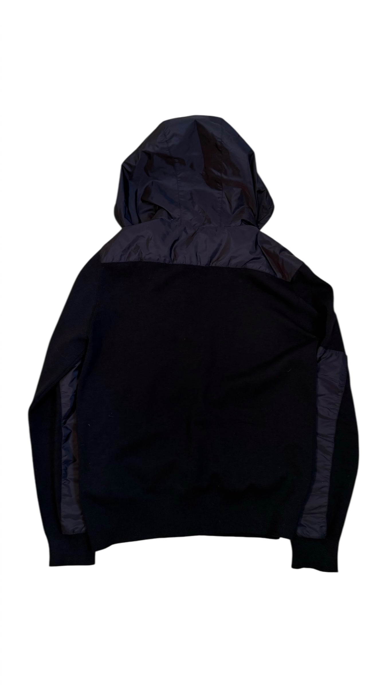 Prada Logo Cardigan Black