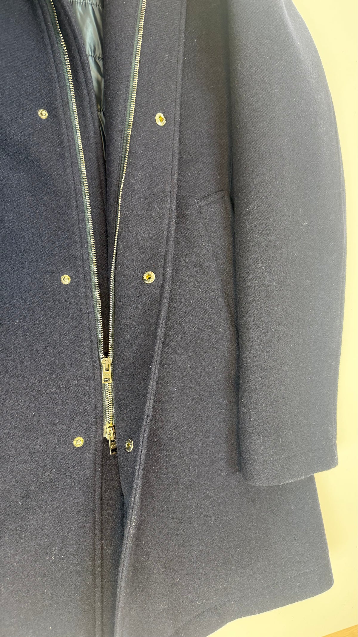 Herno Fur Coat Navy / 48