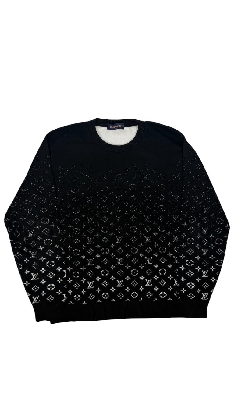 Louis Vuitton Monogram Crewneck Black (L)