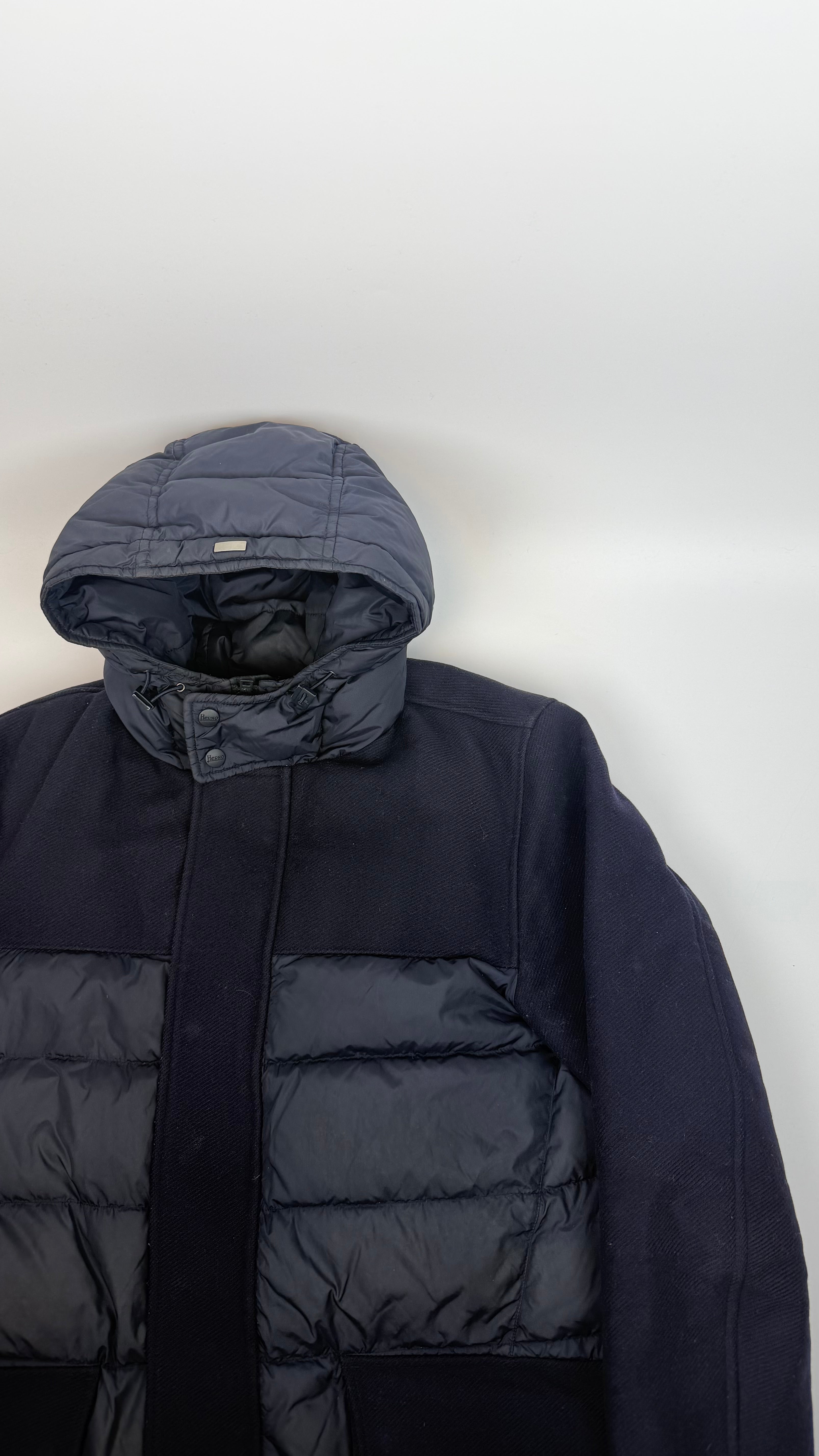 Herno Vinter Jacket Navy Blue (50)