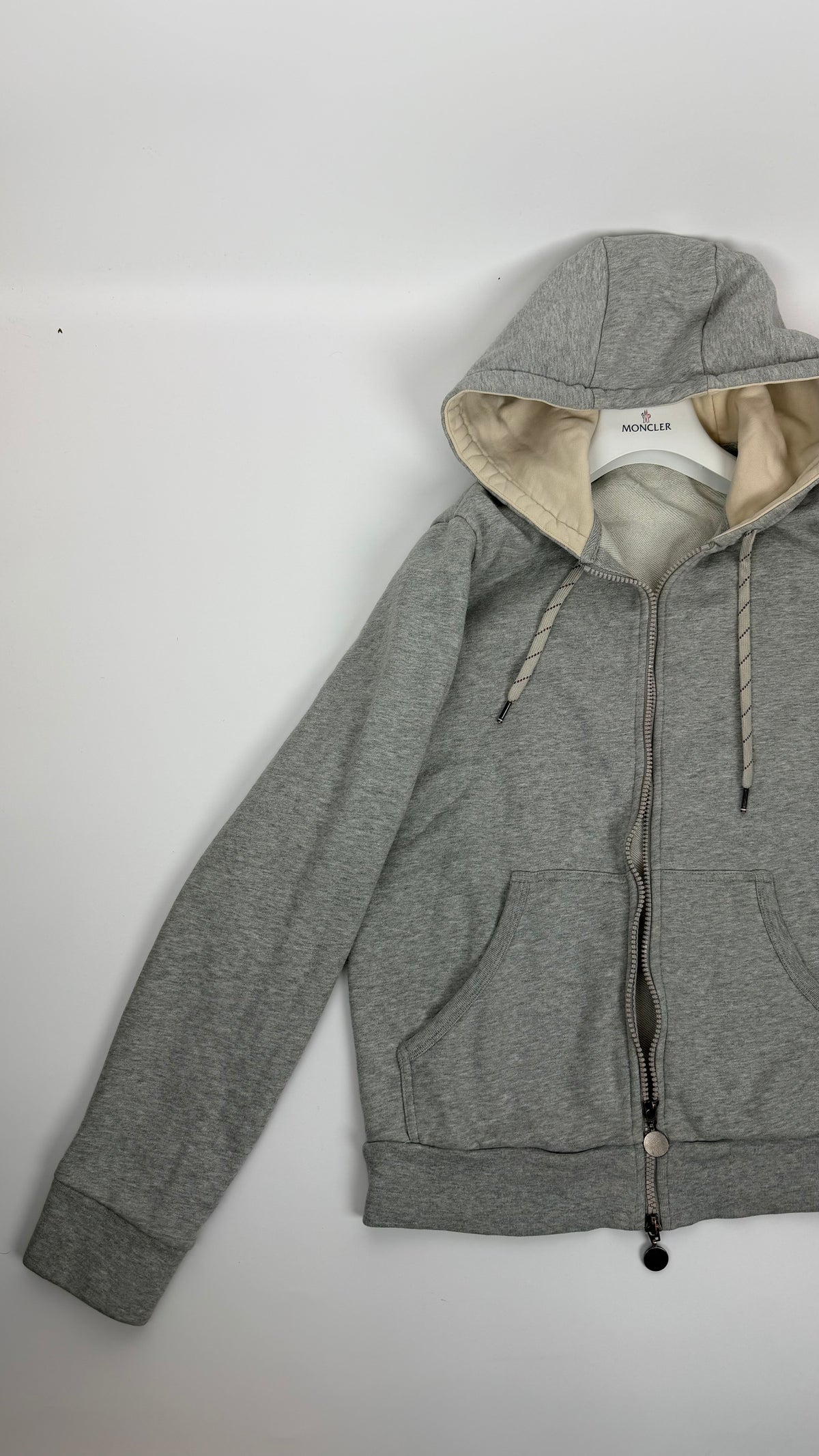 Moncler Maglia Zip Cardigan Grey / M