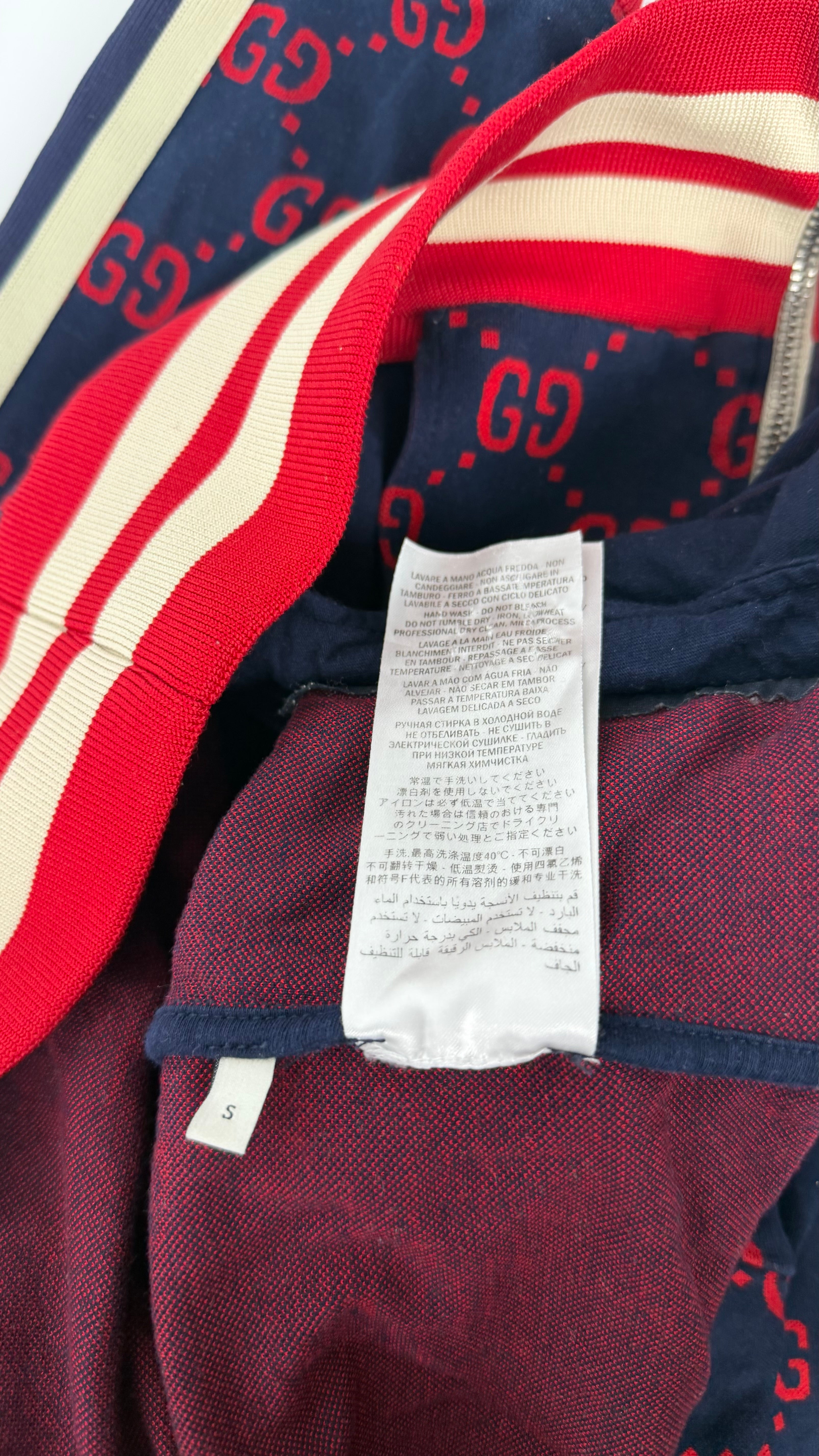 Gucci Monogram Track Top (S)
