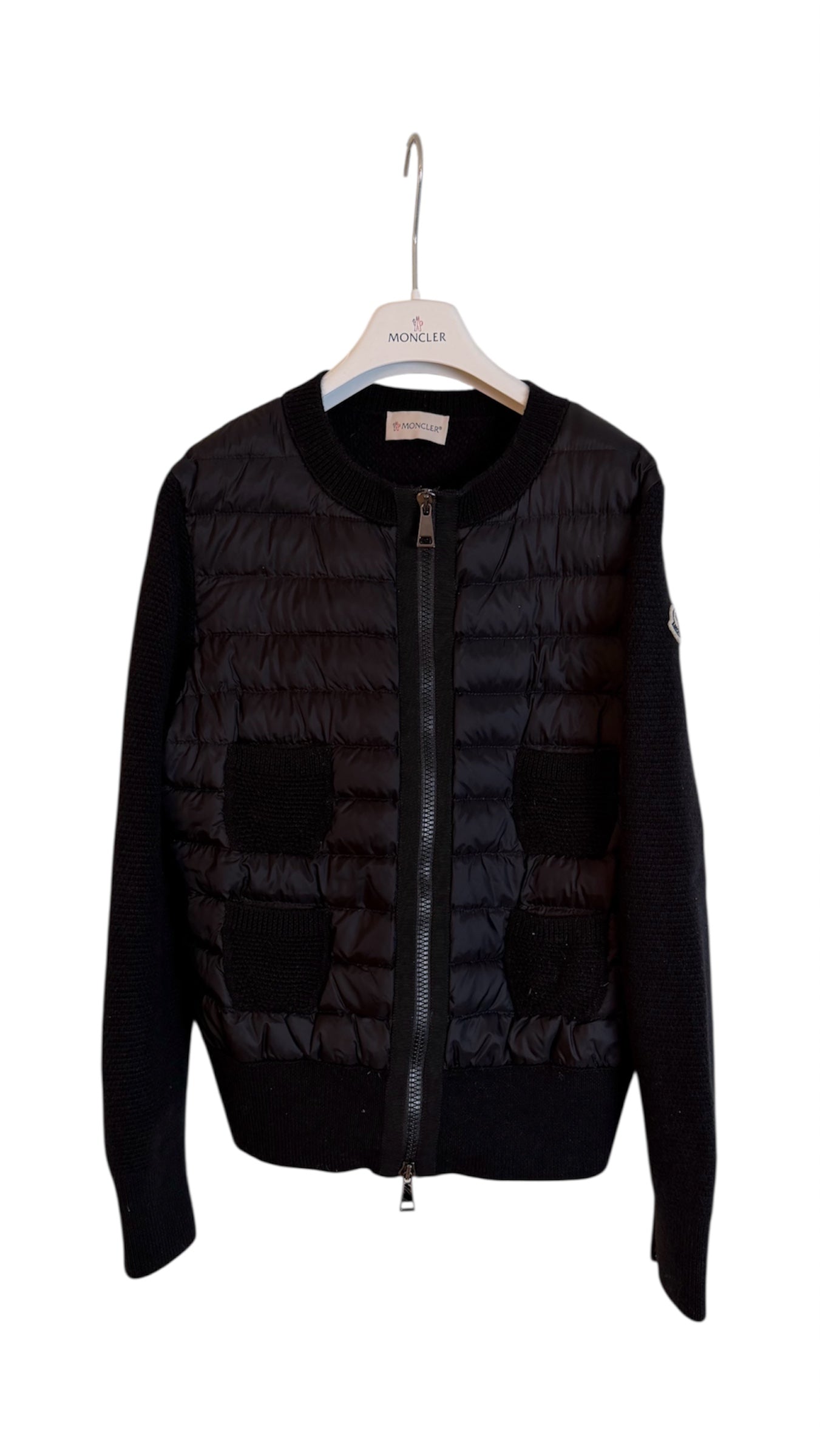 Moncler Tricot Cardigan Black