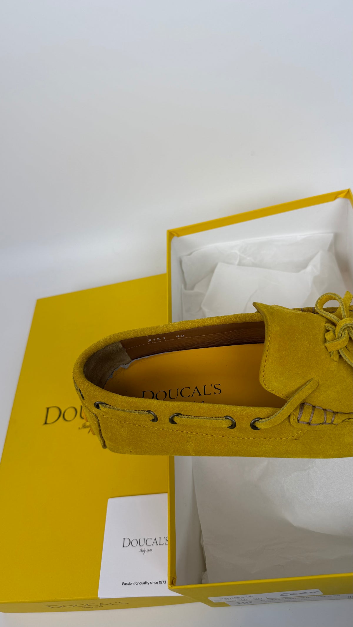 Doucal’s Loafers Racing Yellow / 42