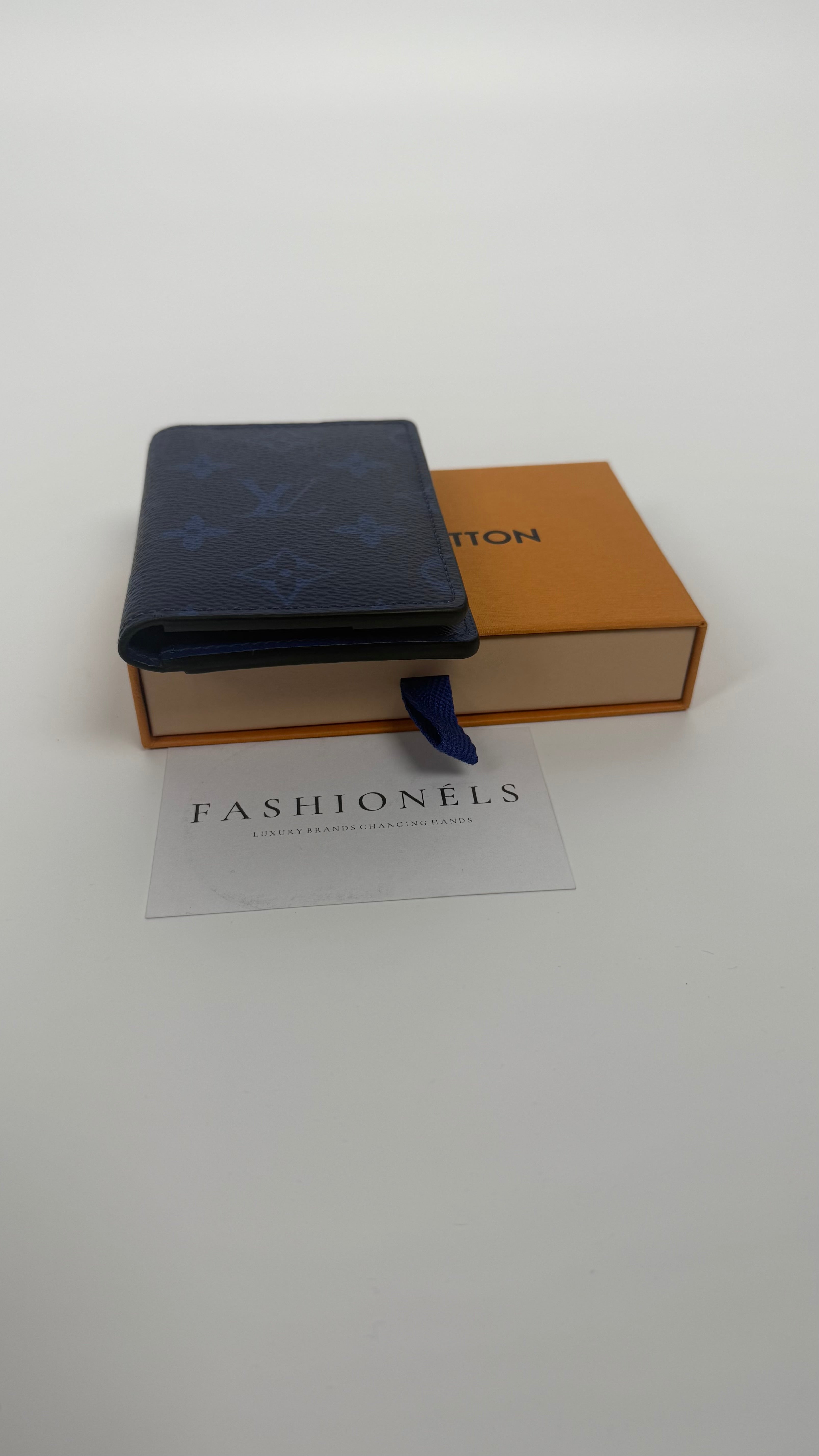 Louis Vuitton Pocket Organisatior Navy Blue