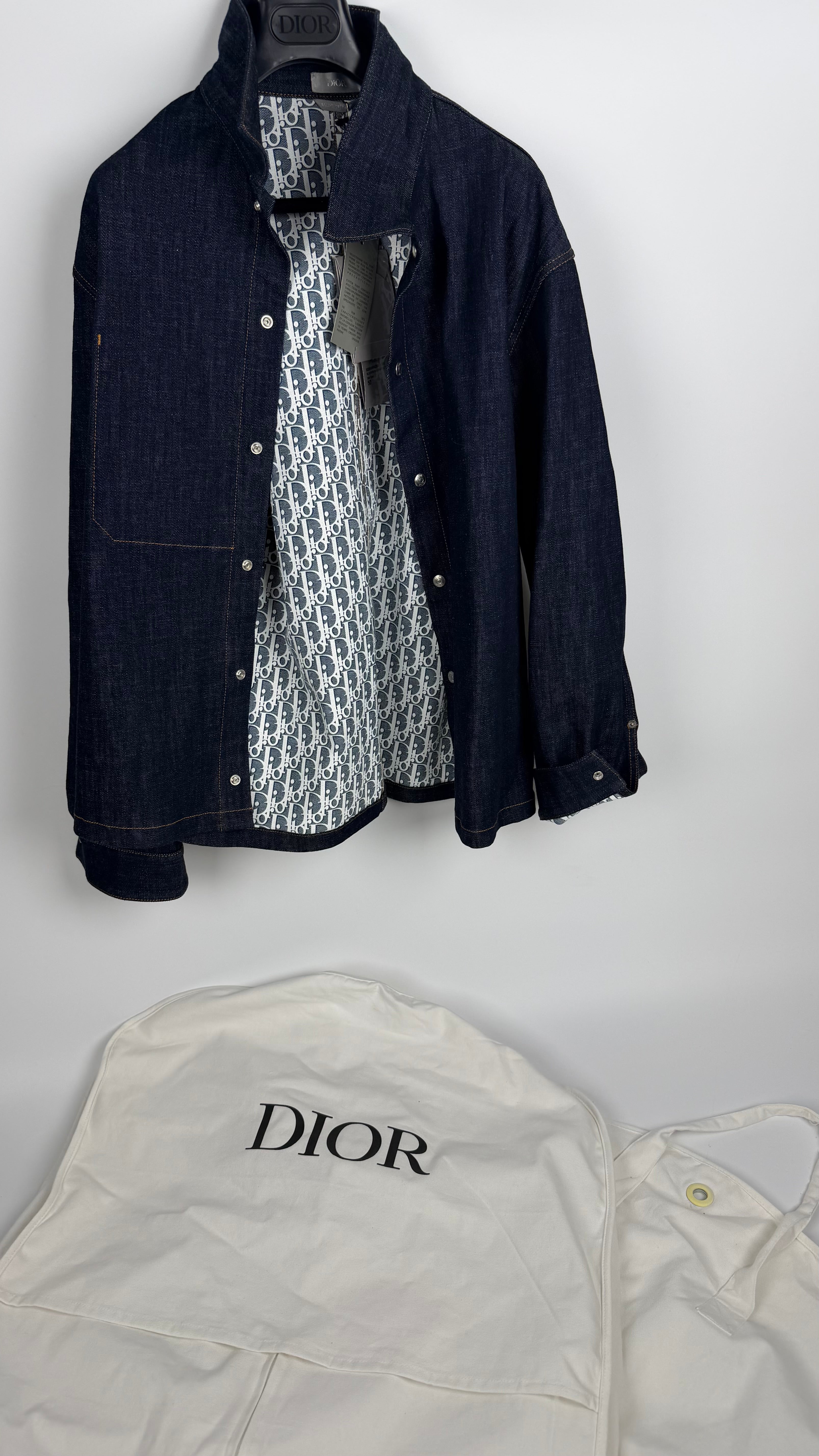 Dior Monogram Jeans Jacket (50)