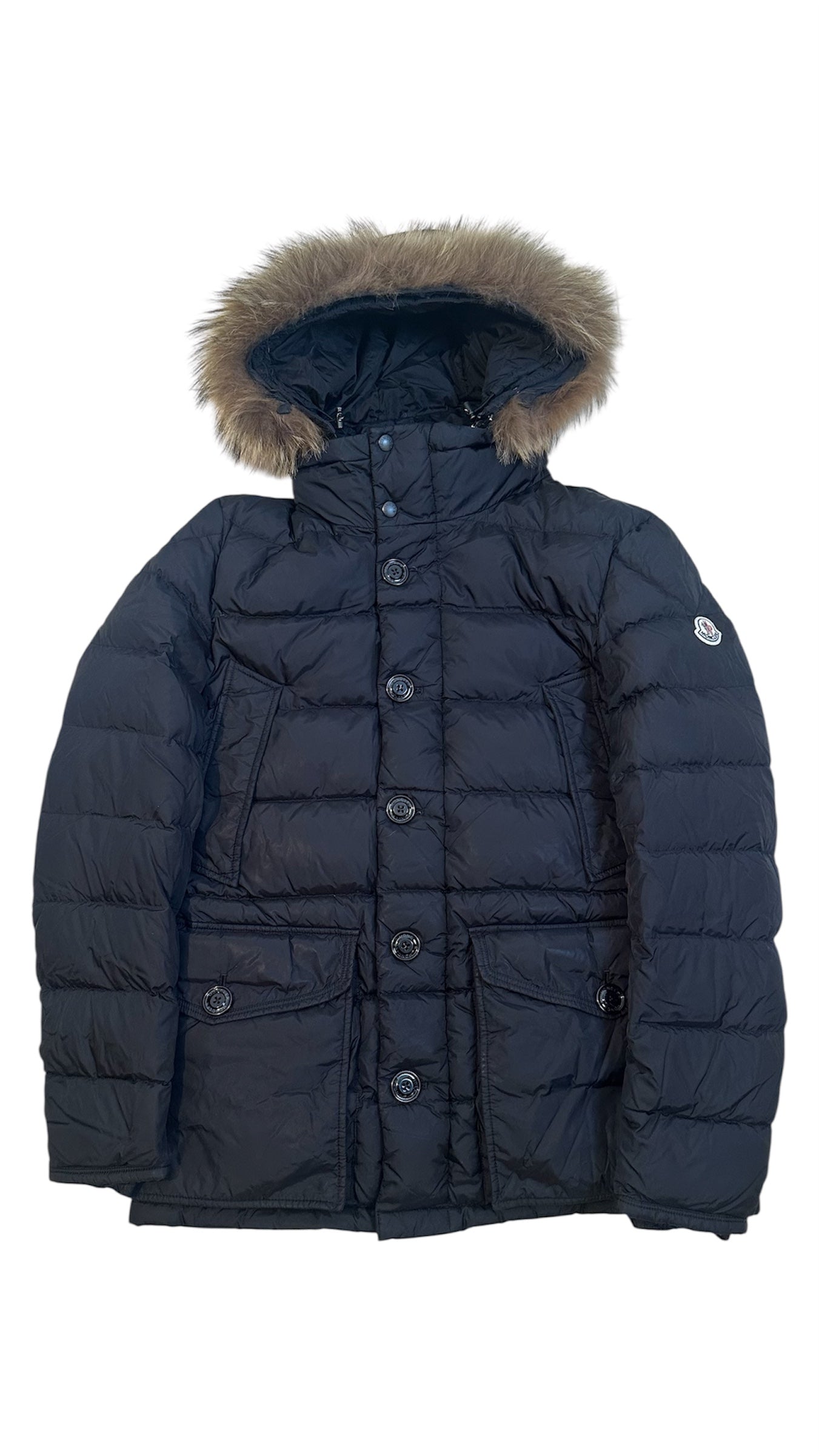 Moncler Cluny Parka Black - Main Image