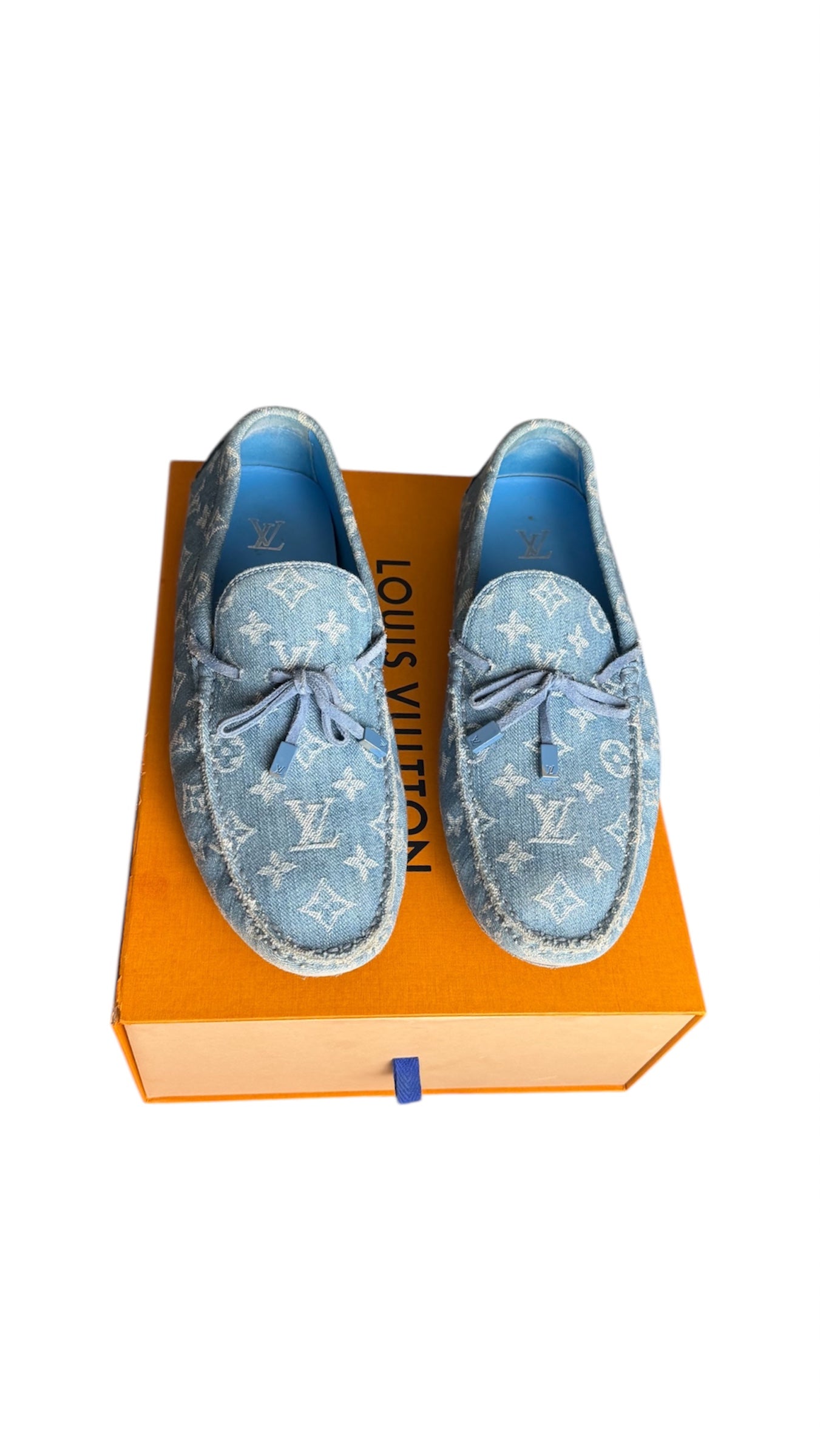 Louis Vuitton Denim Loafers