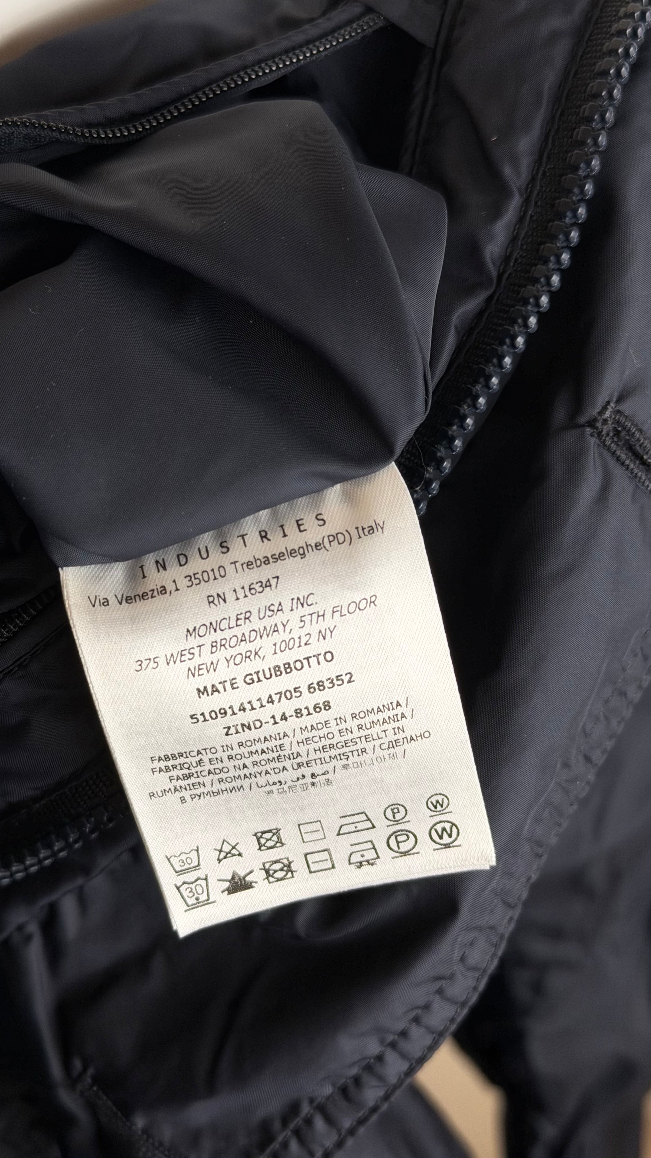 Moncler Mate Field Jacket Navy