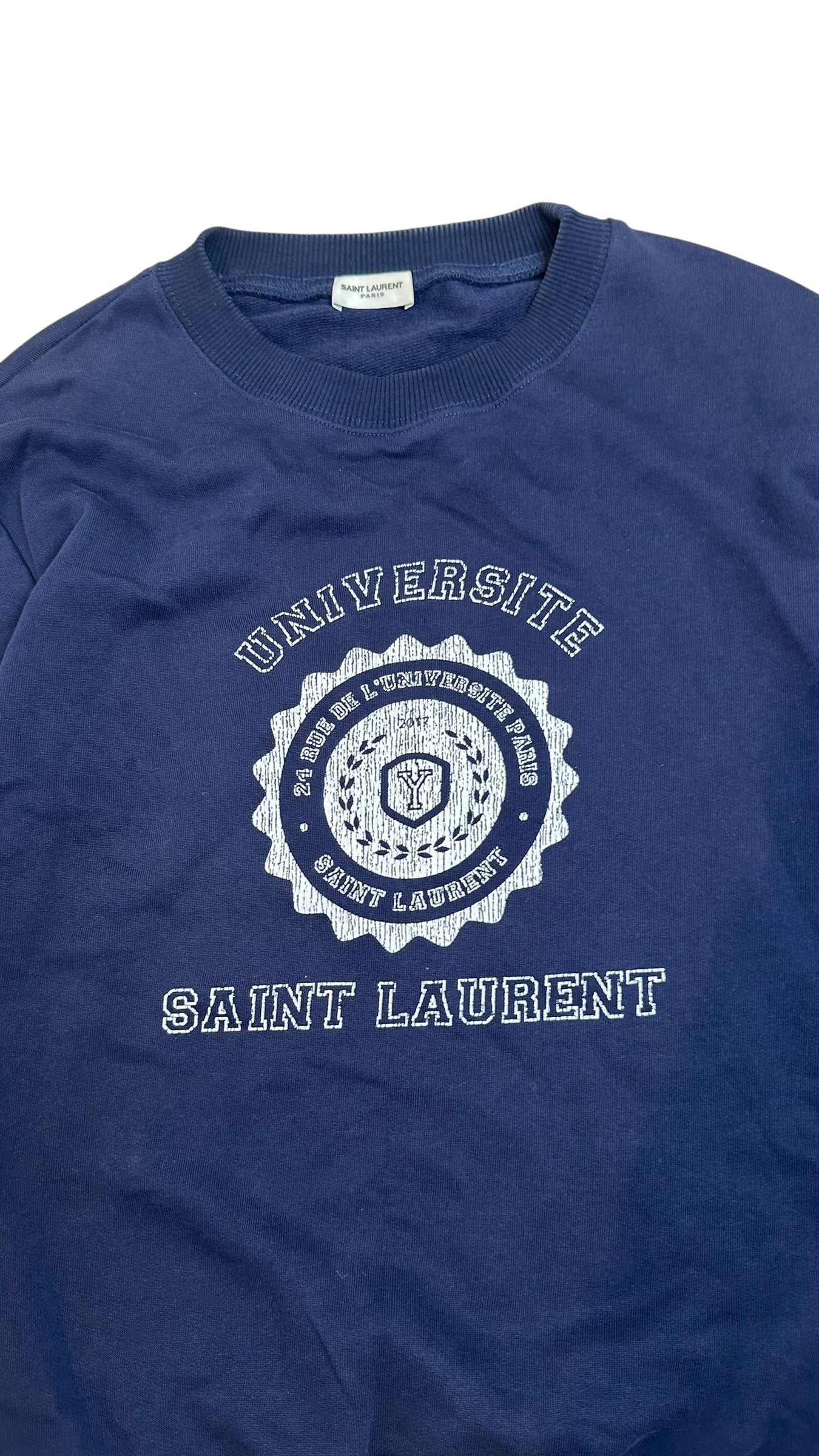 Saint Laurent Universite crewneck