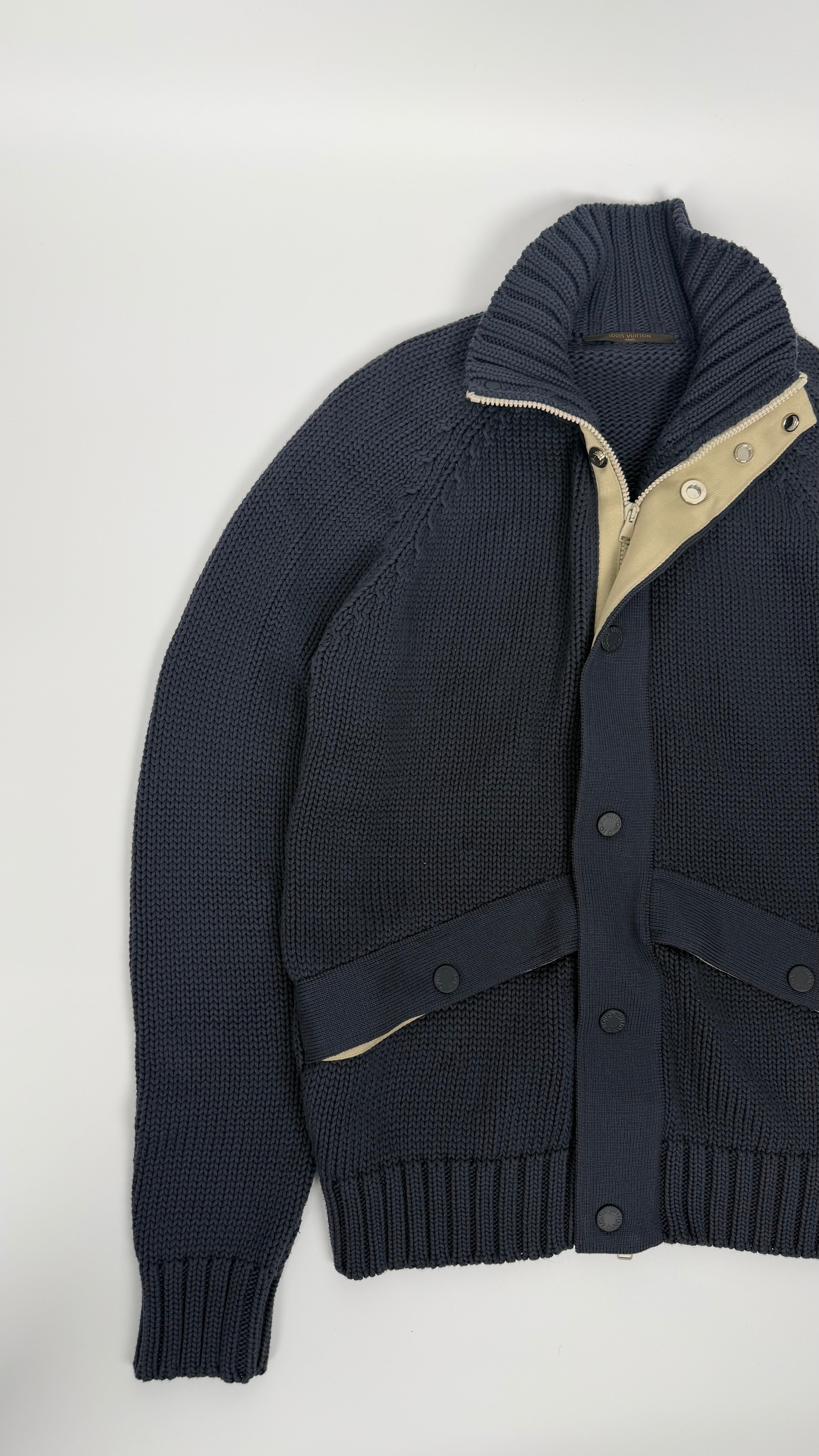 Louis Vuitton Cardigan Navy (M)