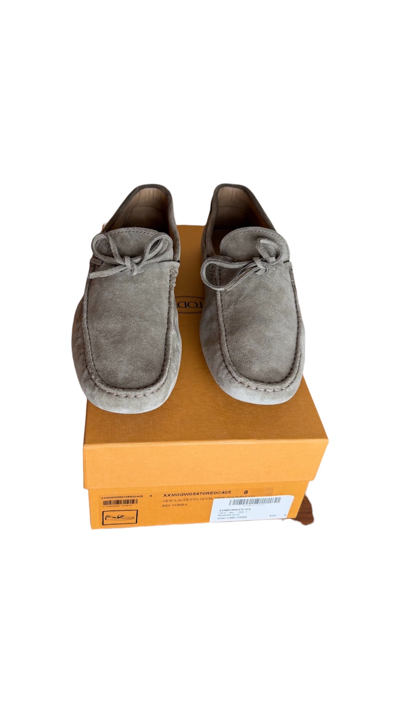 Tods Loafers Khaki Green