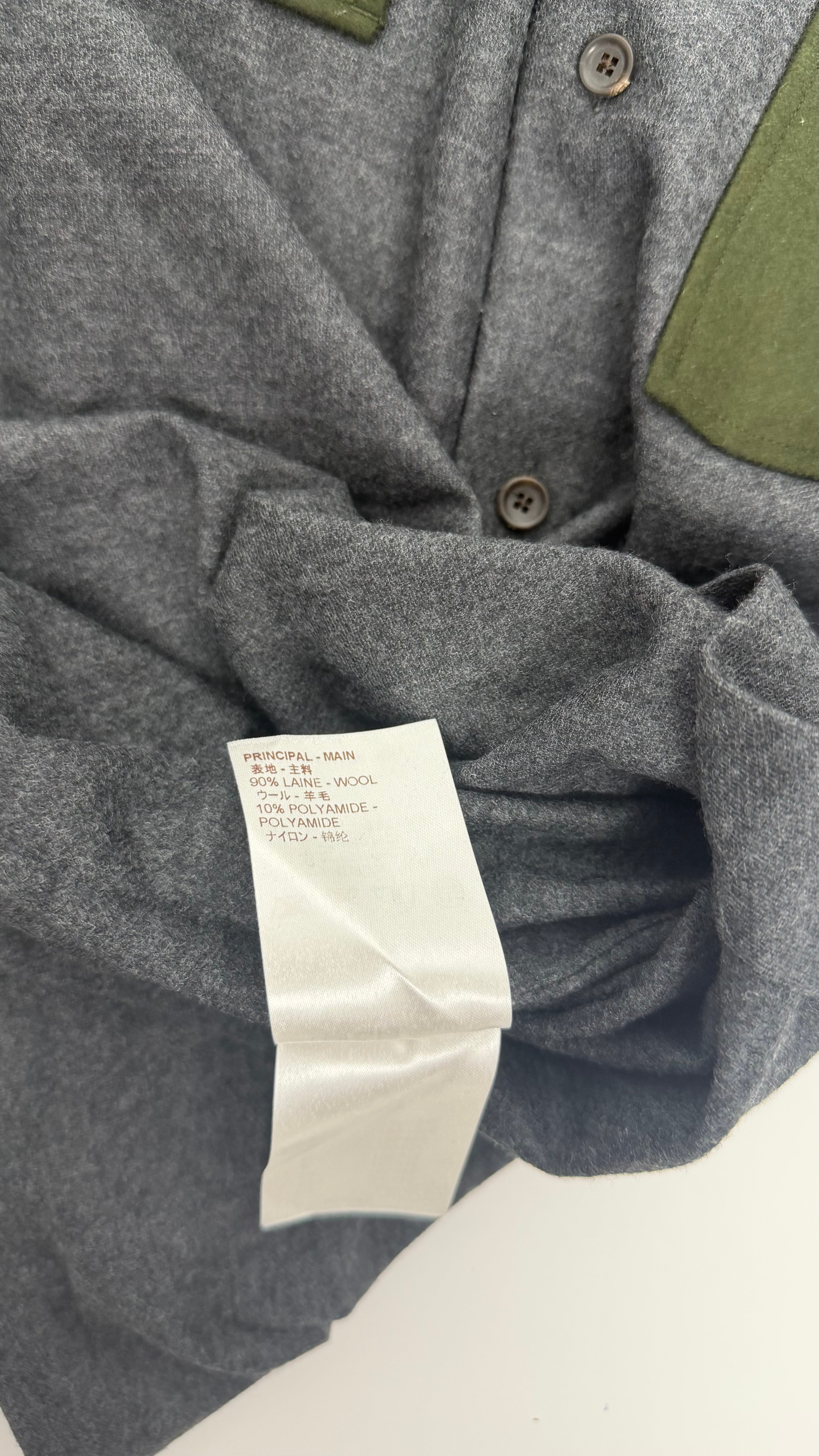 Louis Vuitton Wool Shirt Grey (M)
