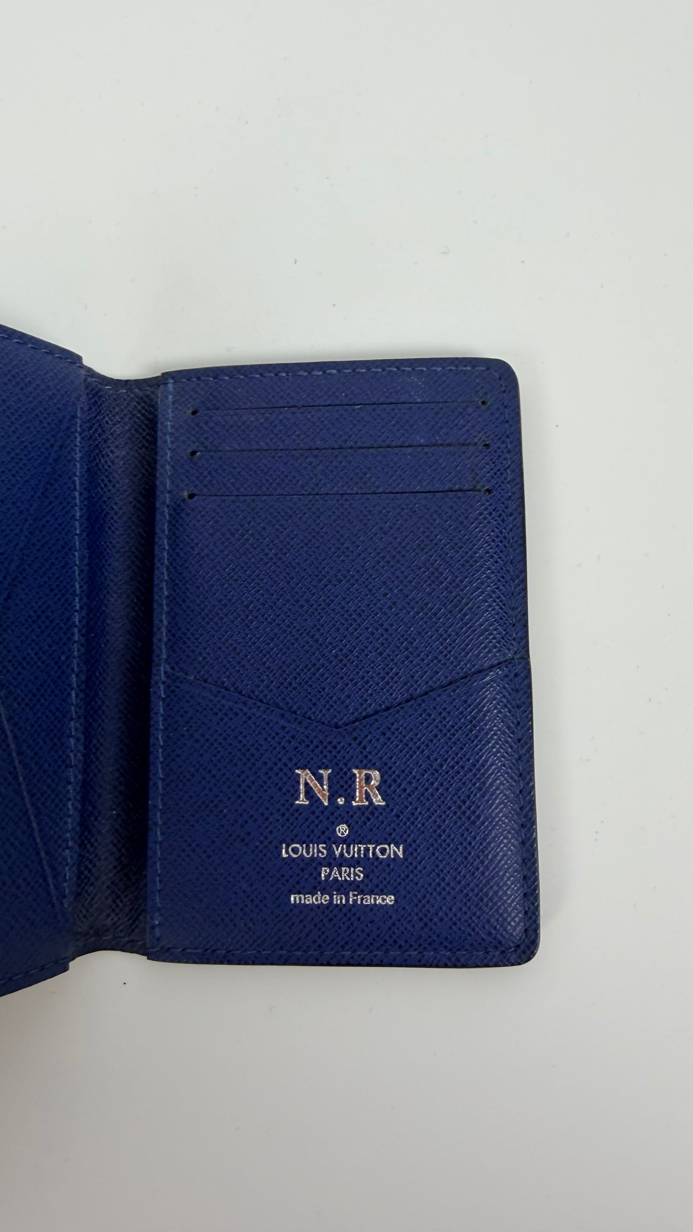 Louis Vuitton Monogram Wallet Blue