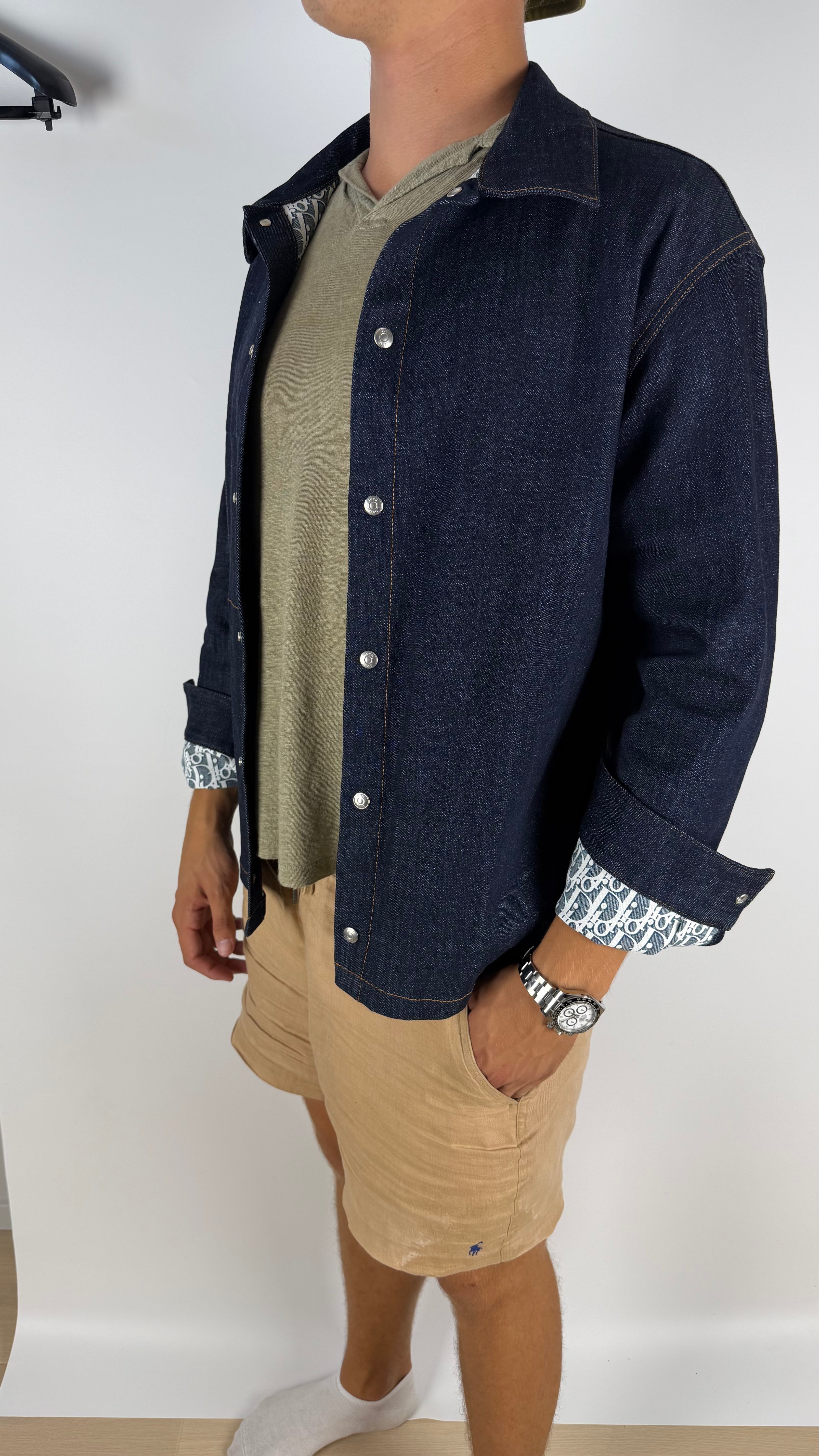 Dior Monogram Jeans Jacket (50)
