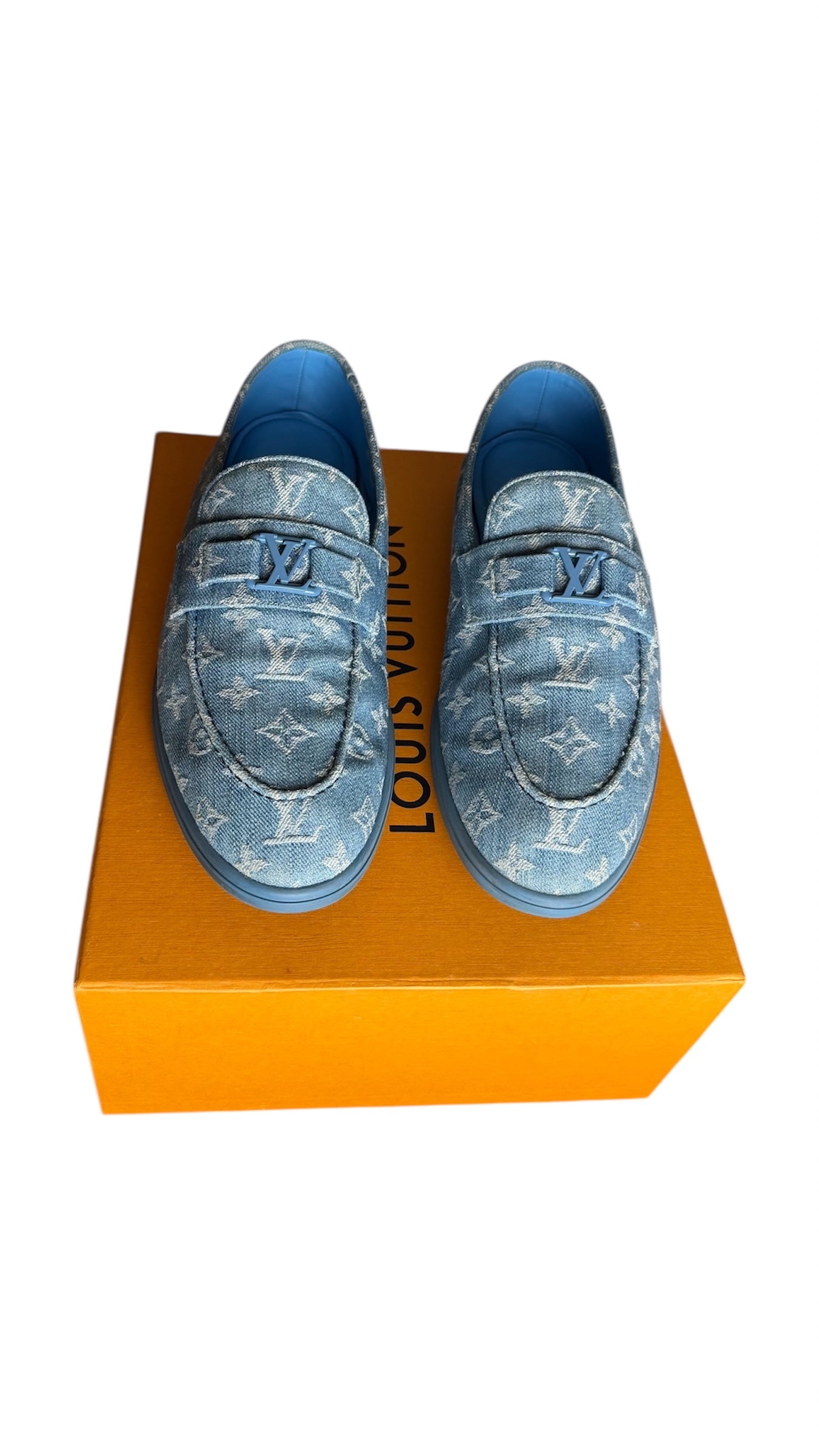Louis Vuitton Loafers Denim