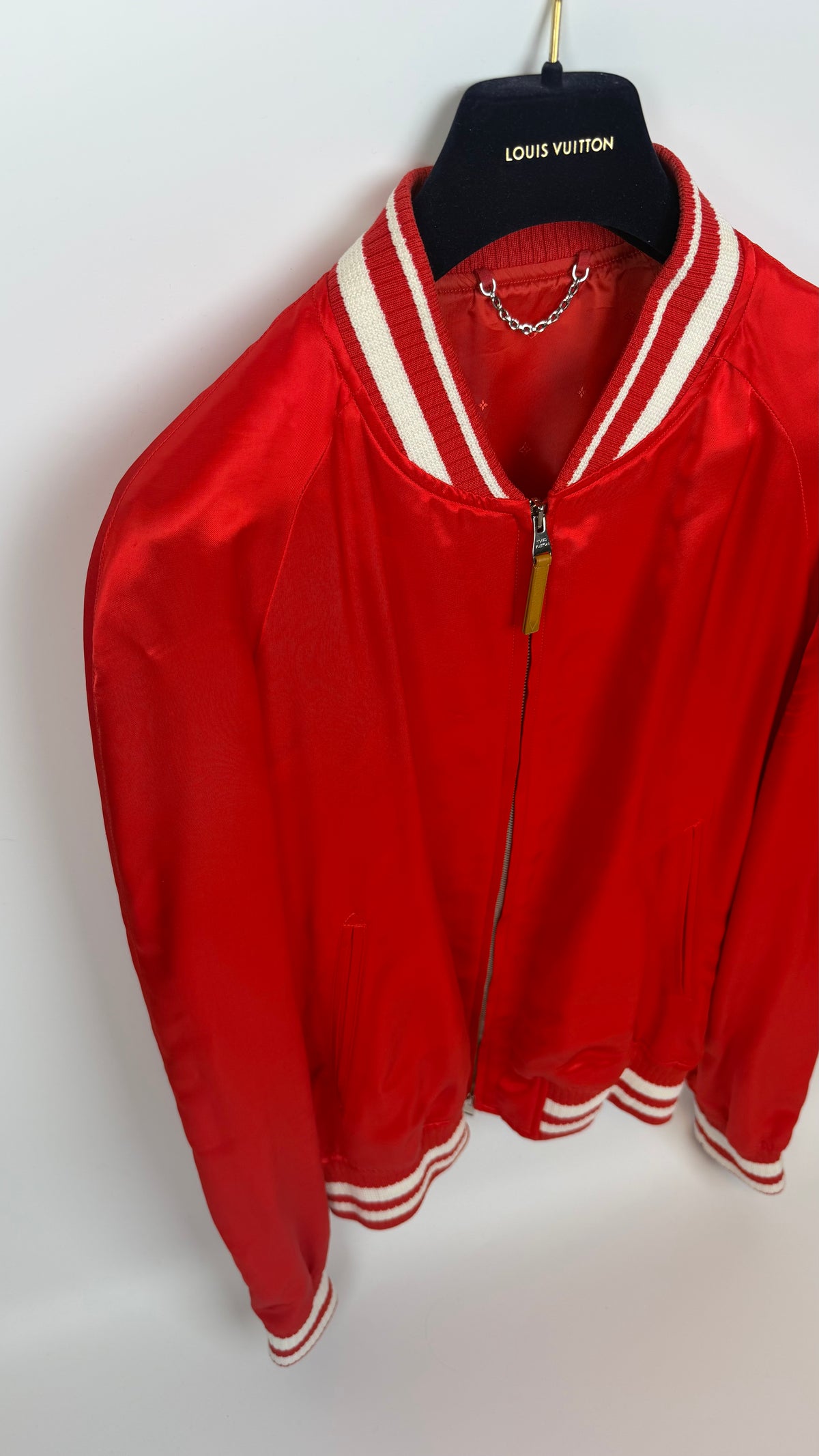 Louis Vuitton Silke Jacket Red (48)