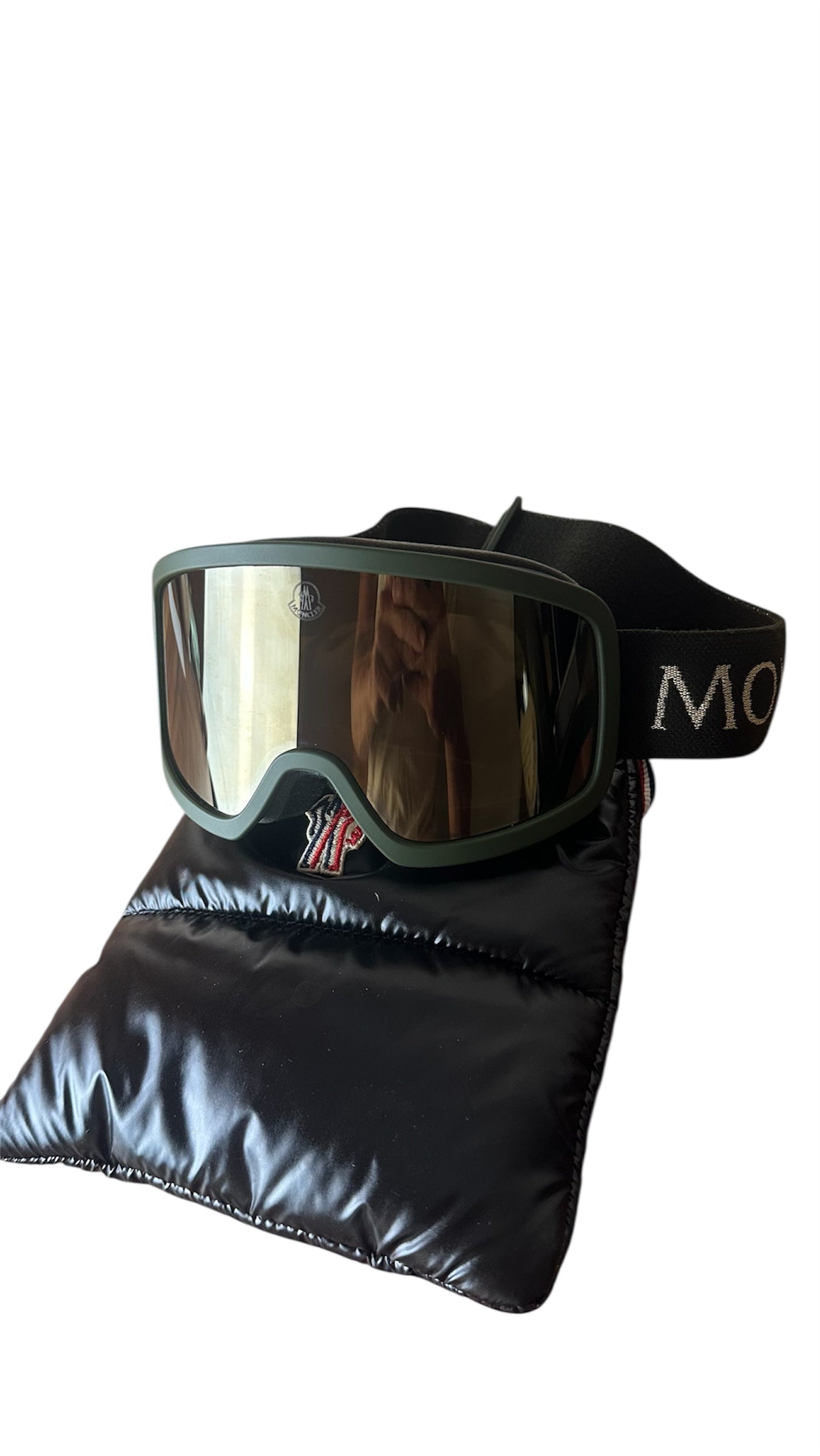 Moncler Ski Glasses Khaki Green