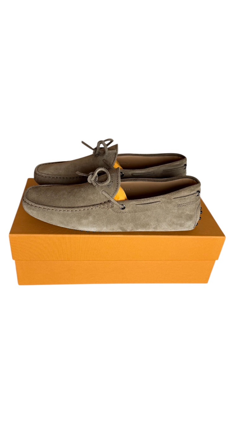 Tods Loafers Khaki Green