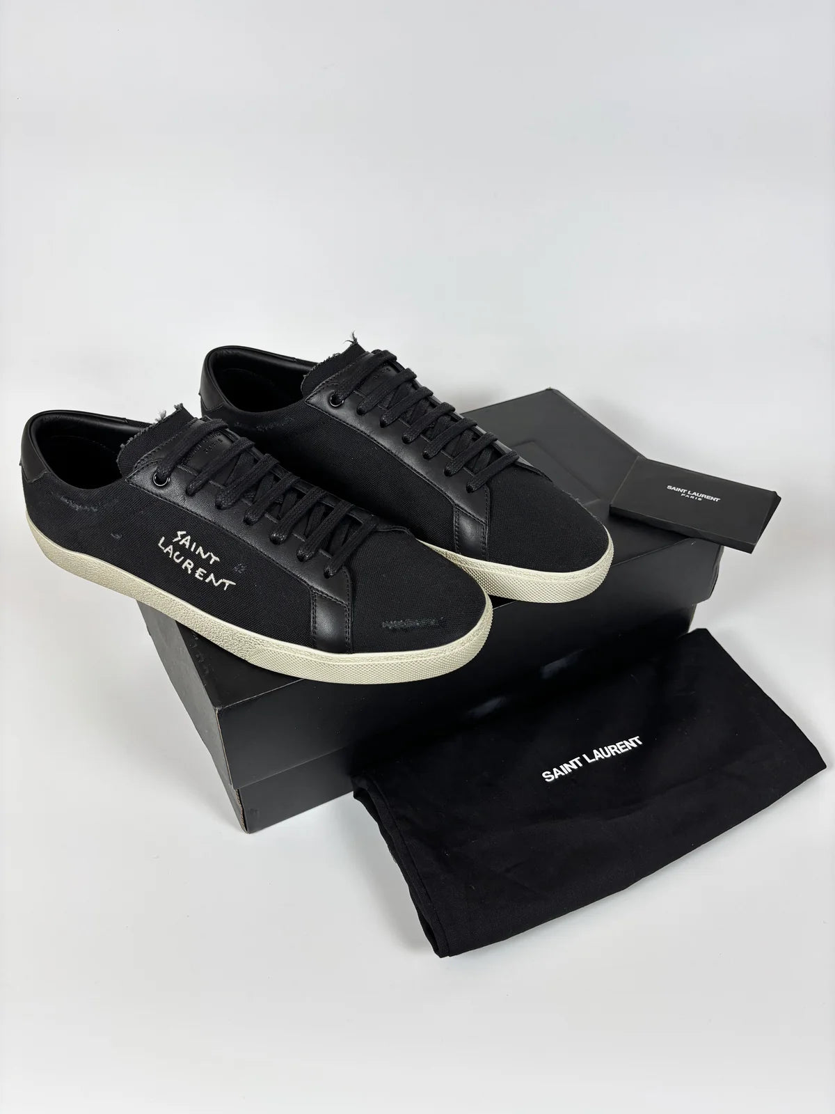 Saint Laurent Classic Court Sneakers (41.5)